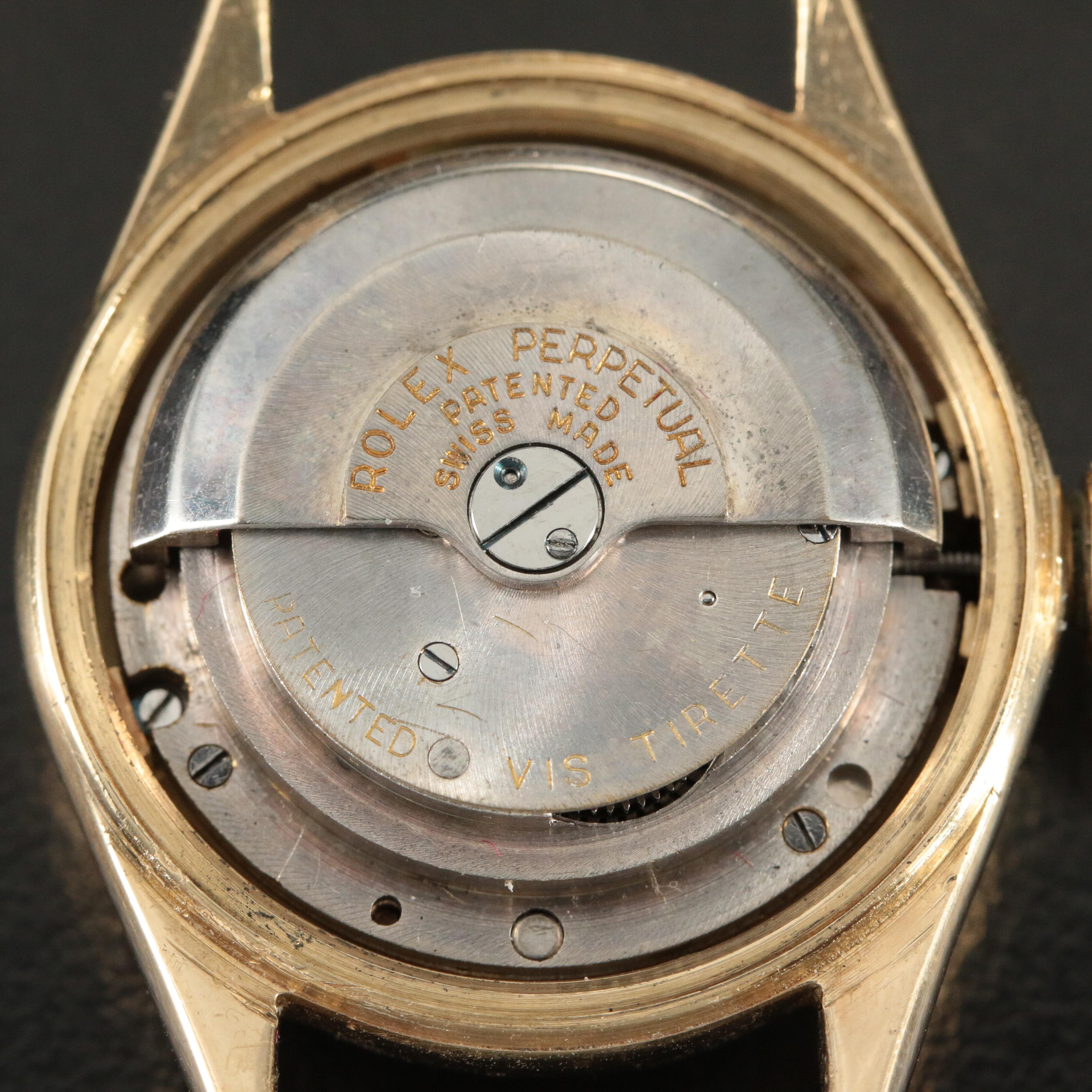 14K Vintage Rolex Bubbleback Watch