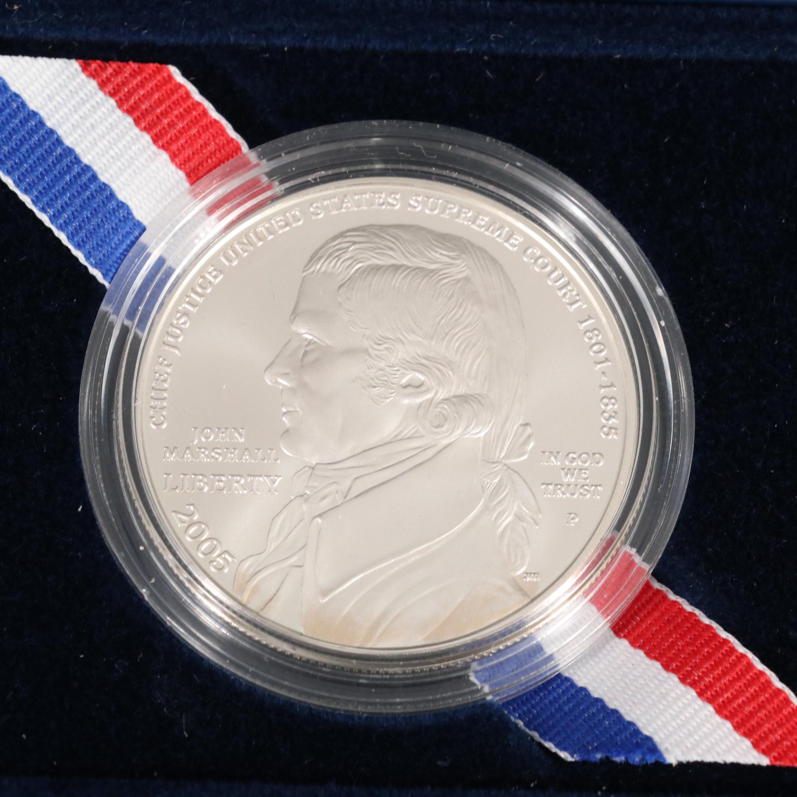 Collection of Fifteen Sets of U.S. Modern Commemorative Dollars and Half Dollars