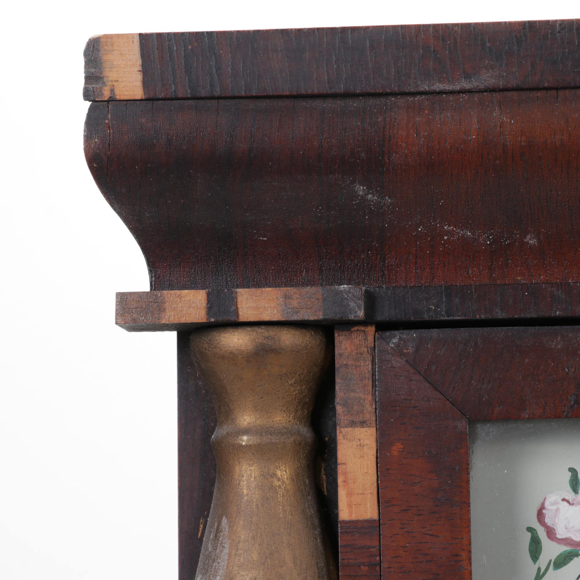 Seth Thomas American Empire Style Ogee Mantel Clock, Mid to Late 19th Century