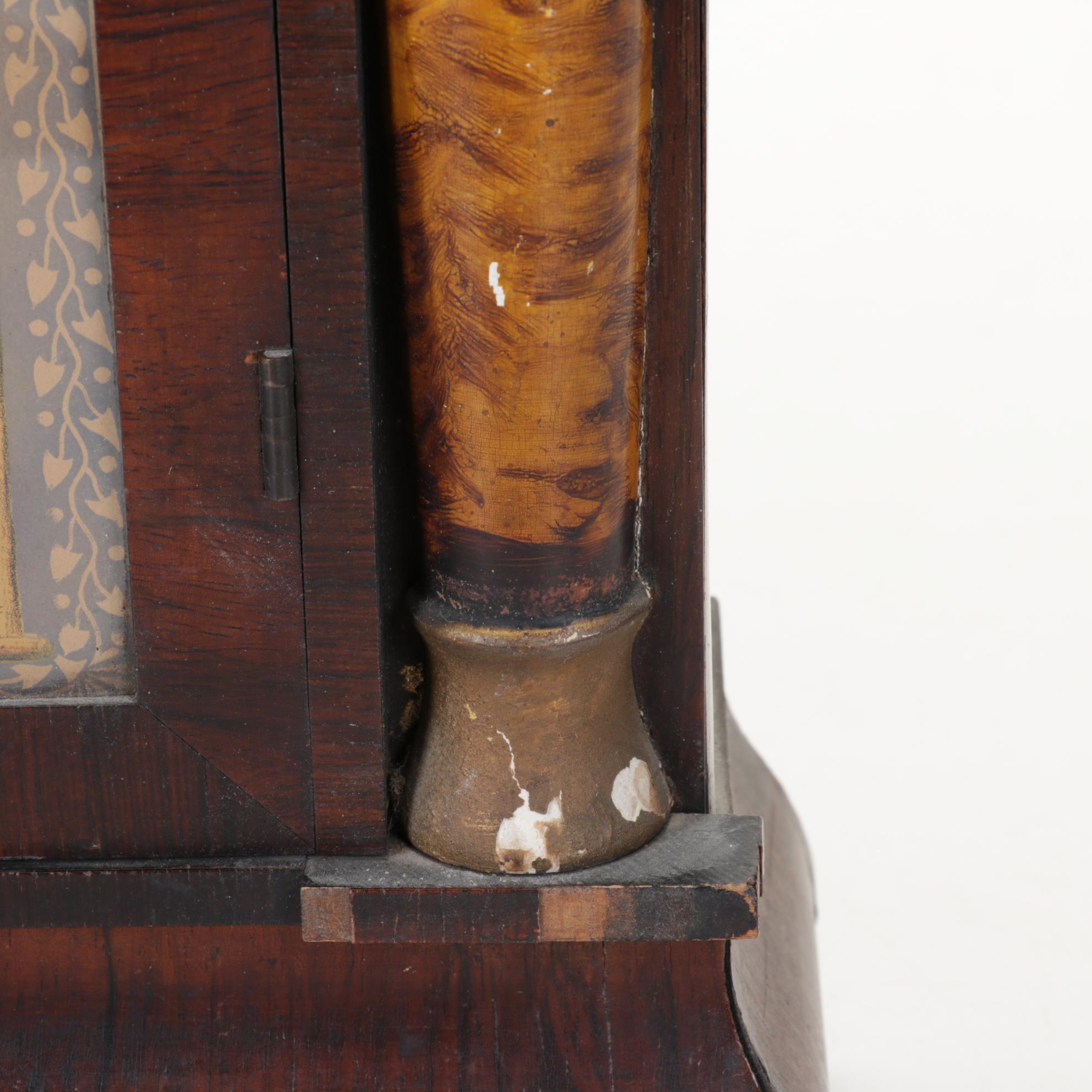 Seth Thomas American Empire Style Ogee Mantel Clock, Mid to Late 19th Century