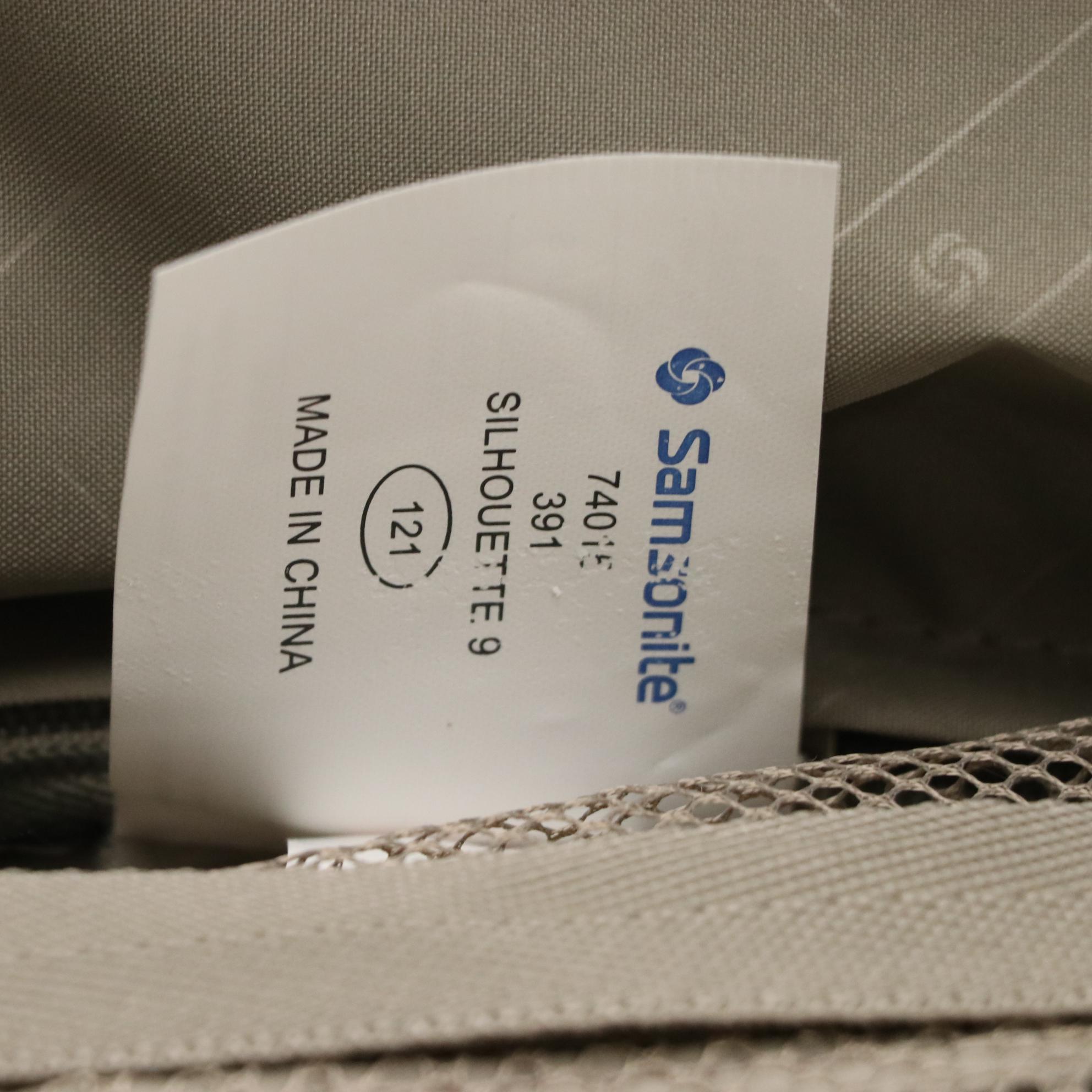 Samsonite Silhouette 9 Expandable 24" Spinner Suitcase in Ballistic Nylon