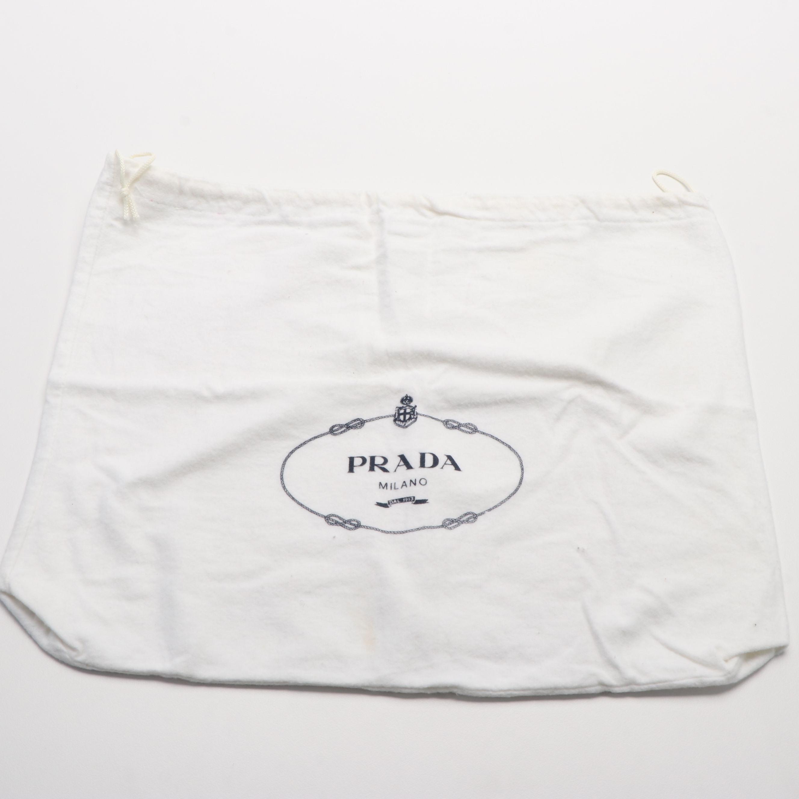 Prada Milano Tessuto Nylon Black Shoulder Bag