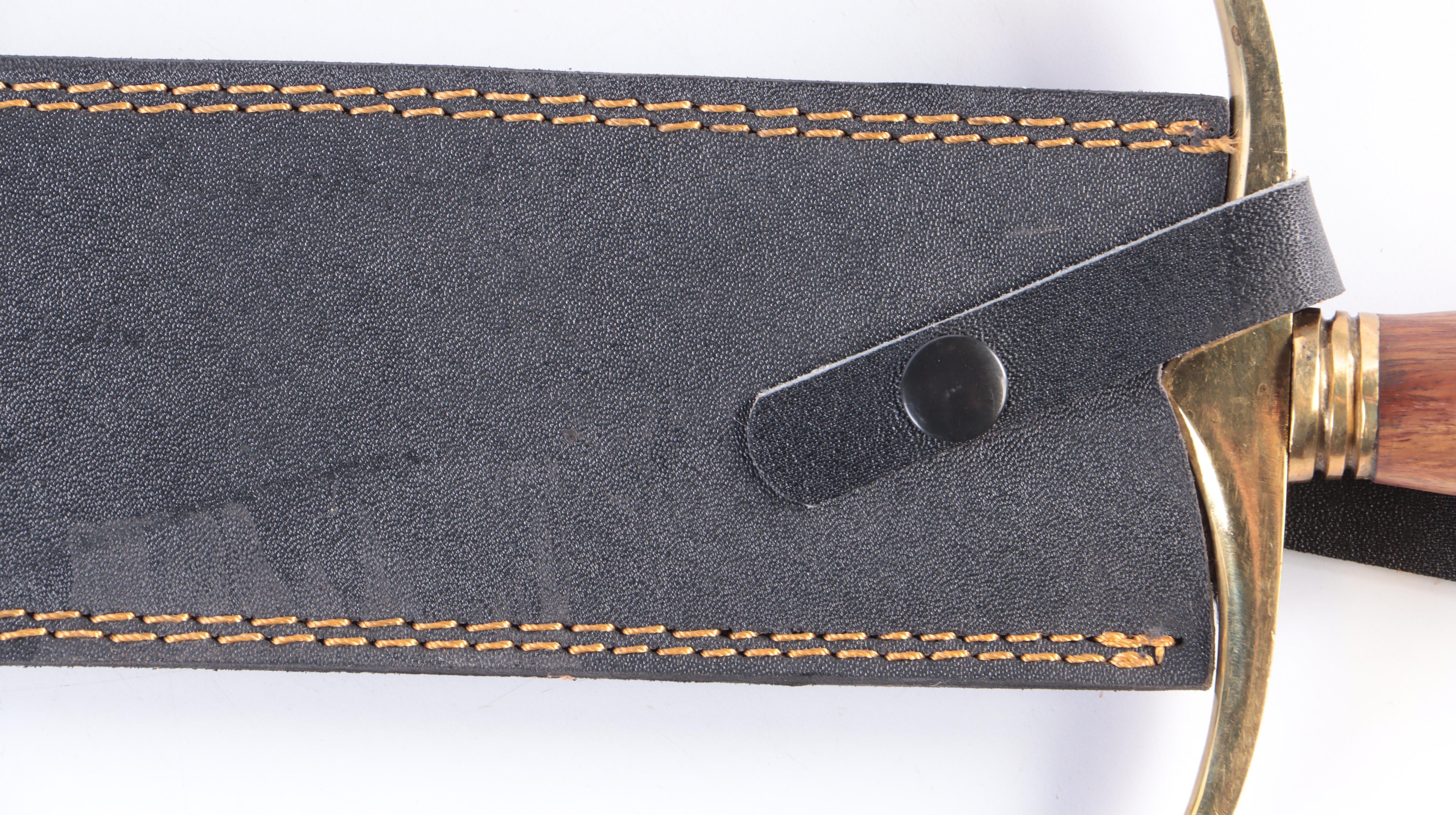 Damascus Steel Fixed Blade Dagger with Leather Scabbard