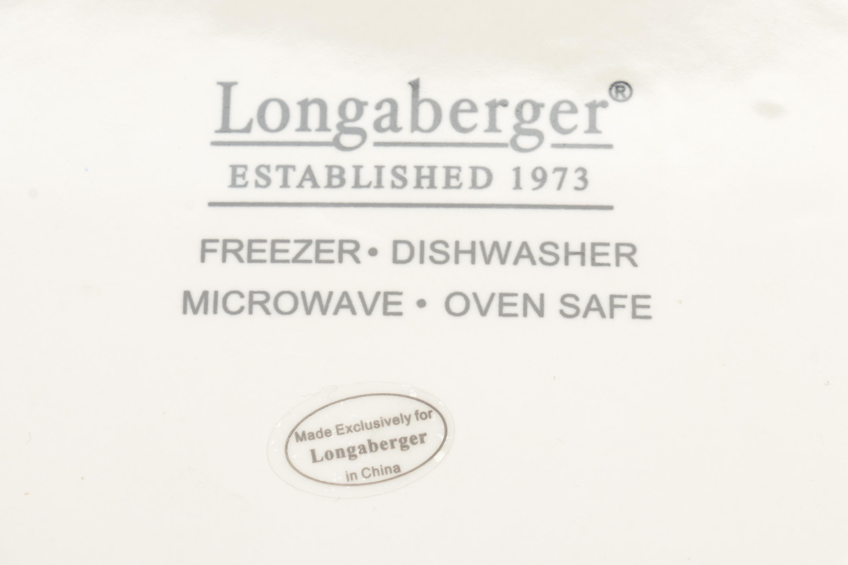 Mickey Mouse Santa Figurine, Longaberger Ceramic Cookie Plate and More