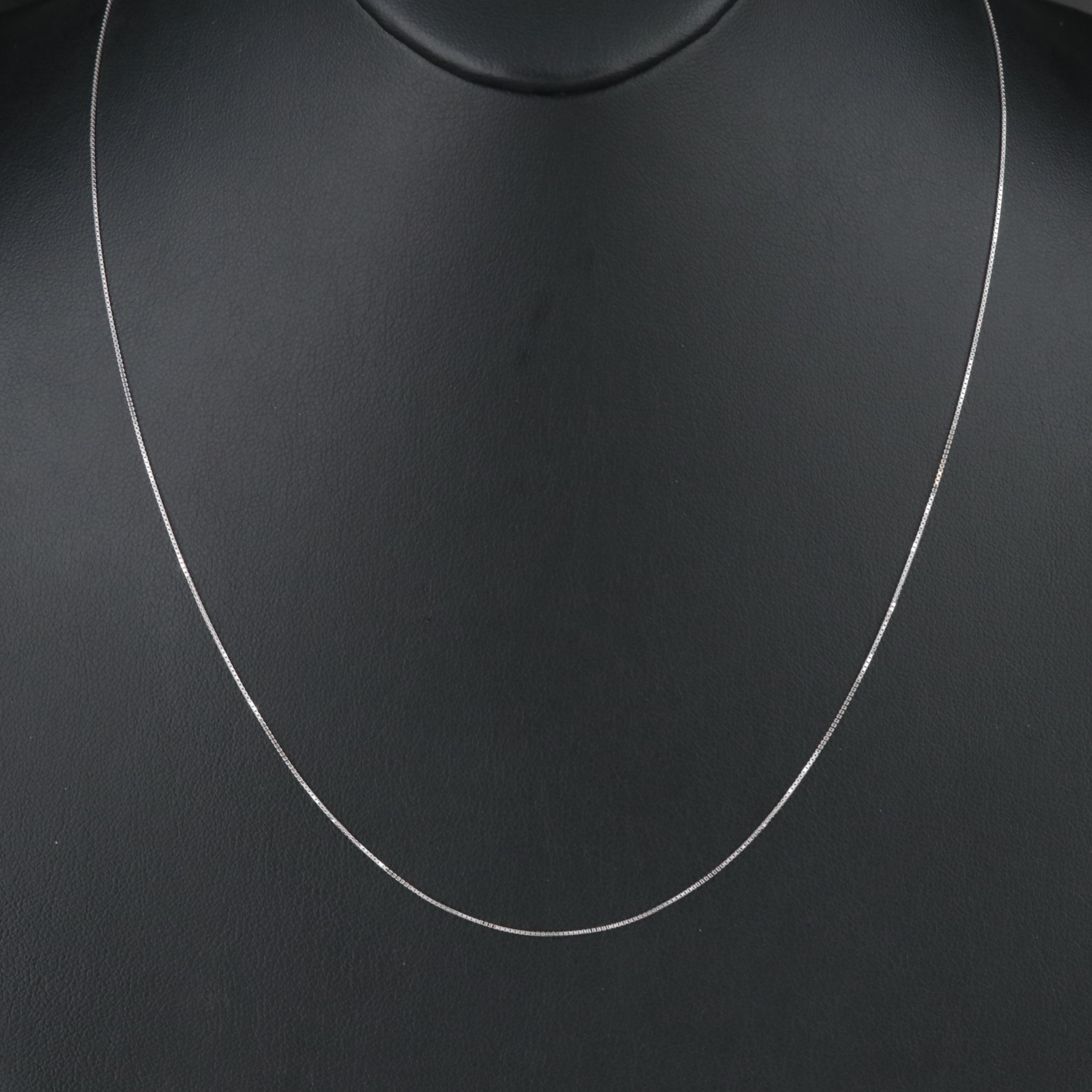 14K Box Chain Necklace