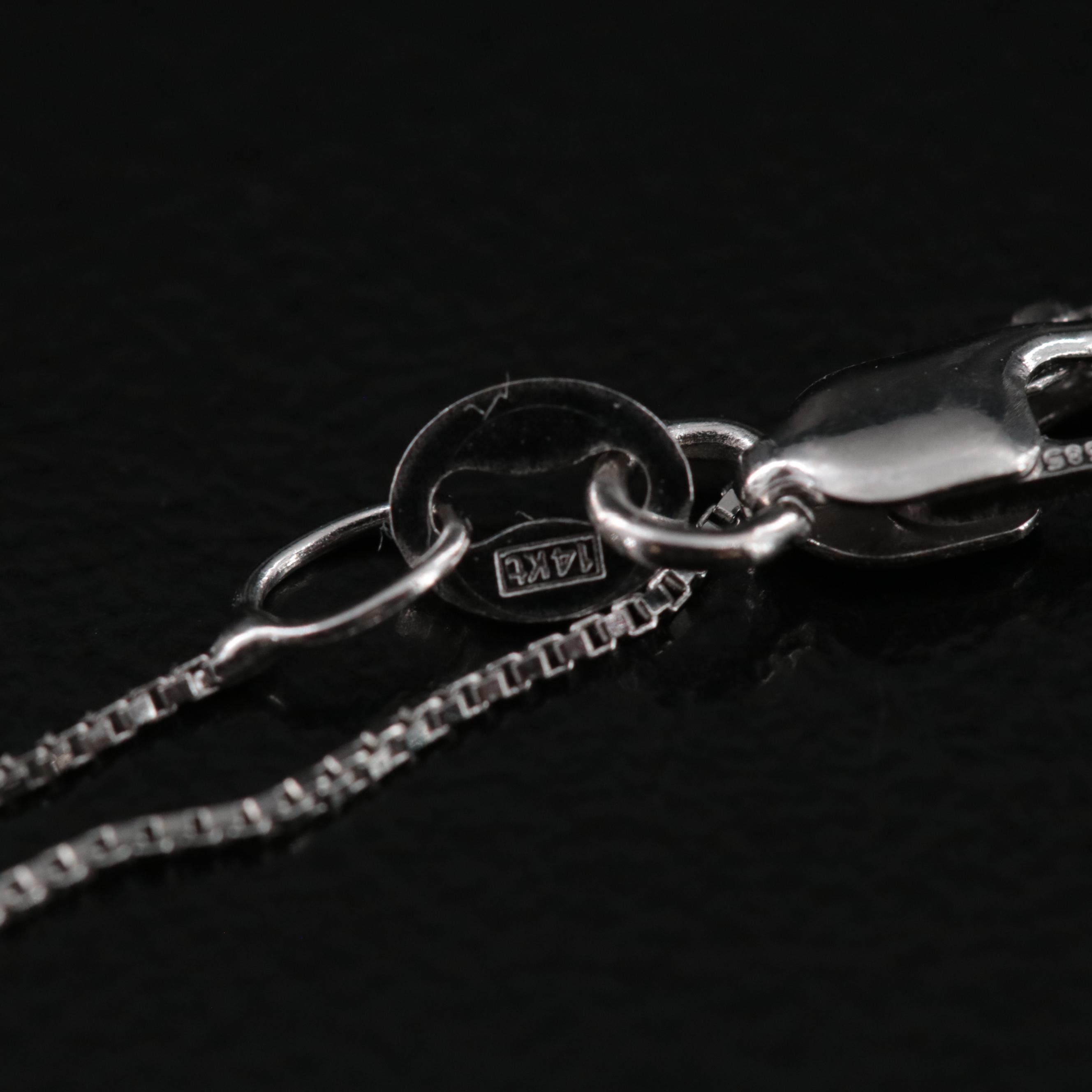 14K Box Chain Necklace