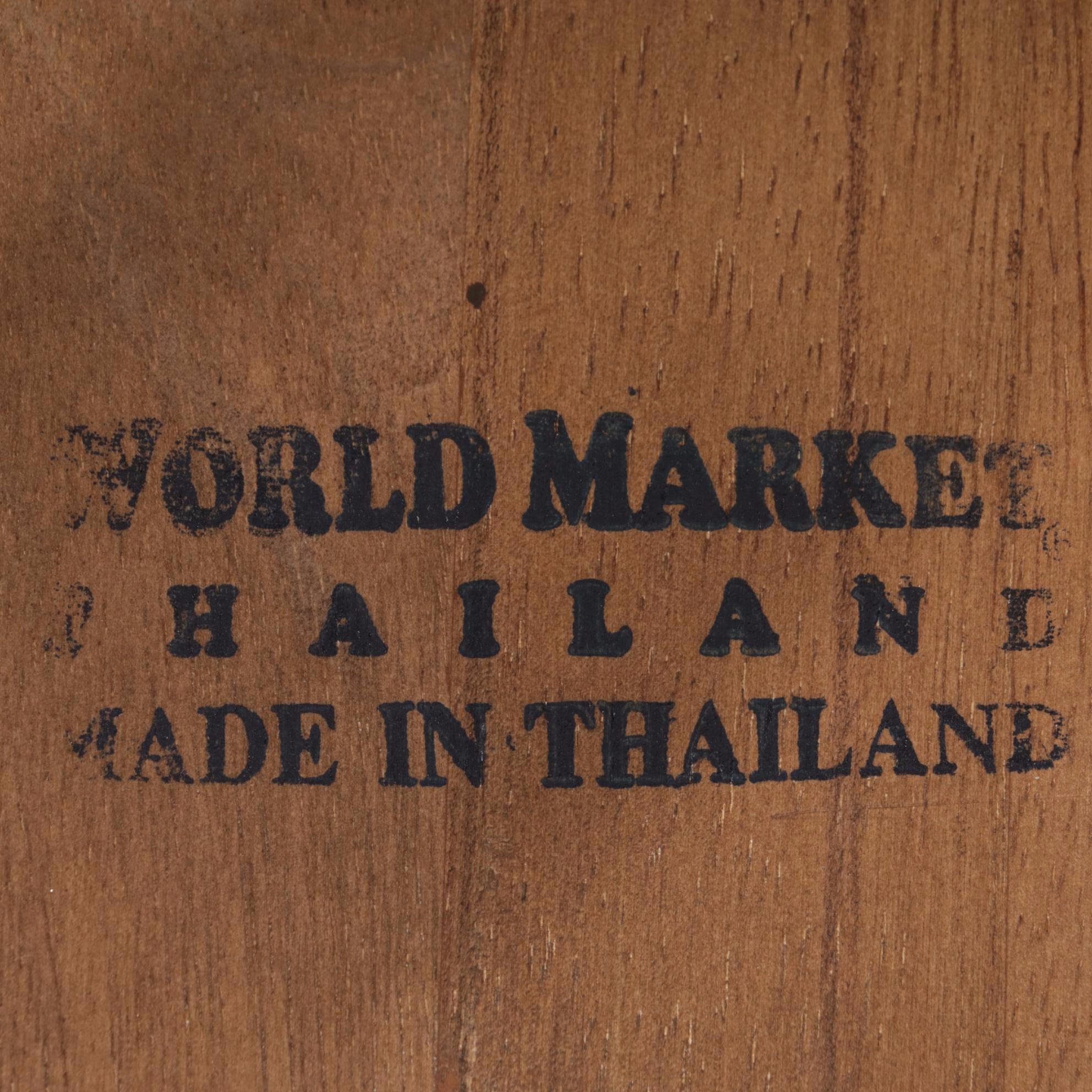 Five World Market Contemporary Hardwood Stools