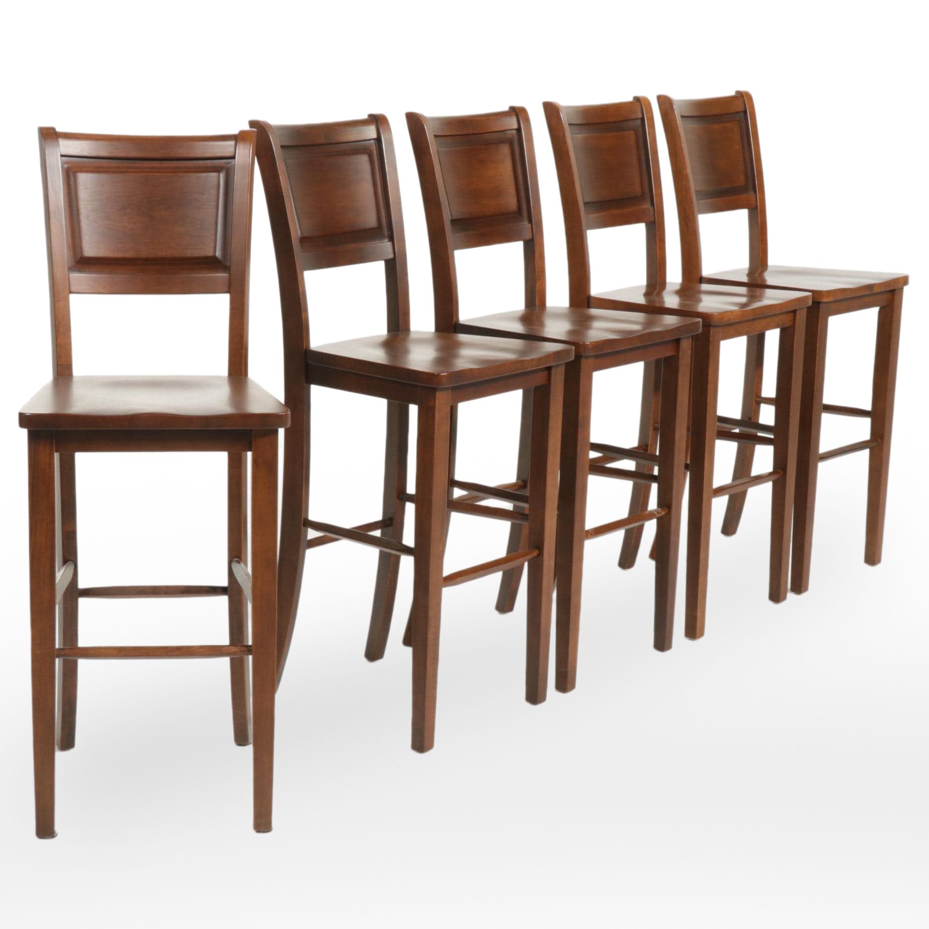 Five World Market Contemporary Hardwood Stools