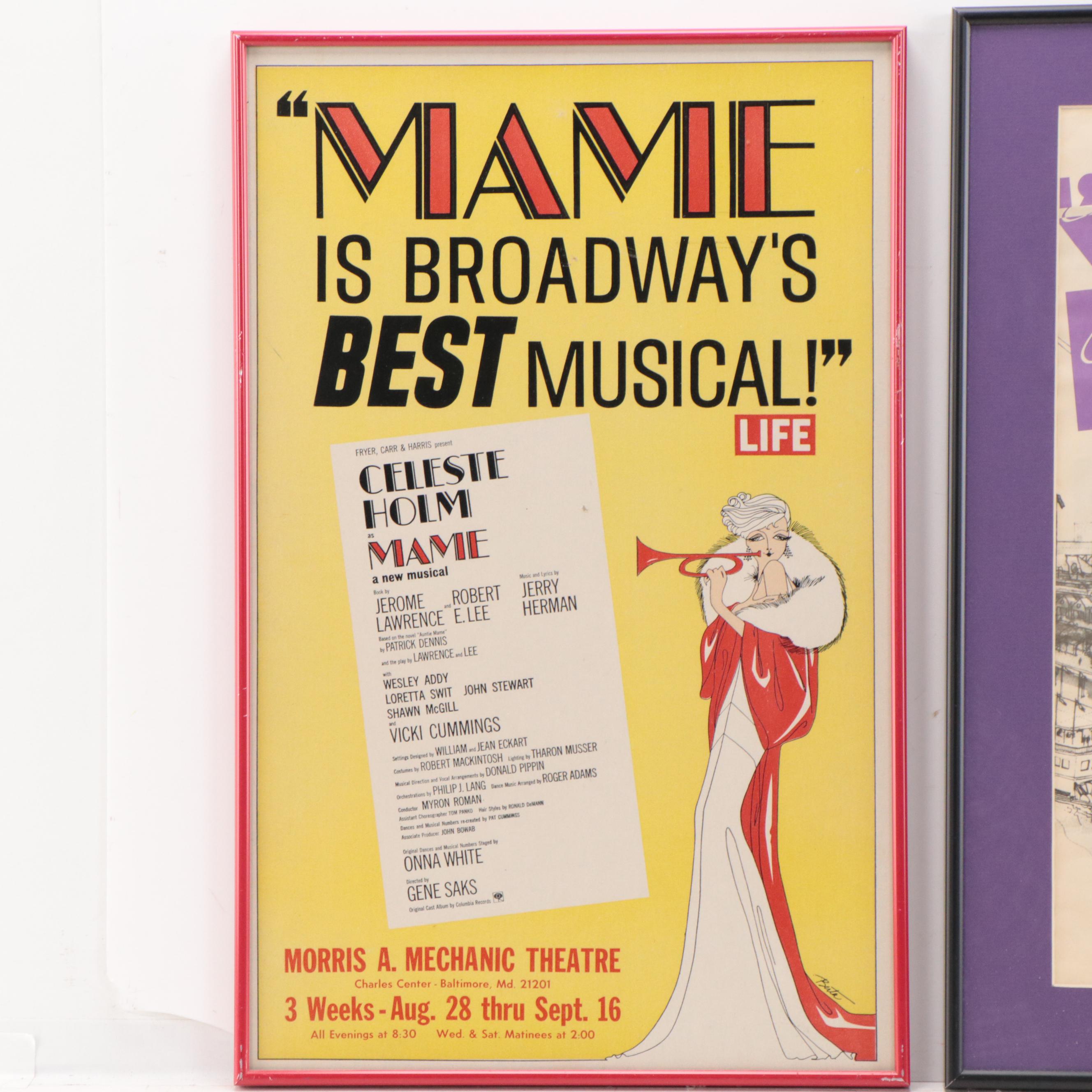 Vintage Mame and 1984 New Orleans World Fair Posters