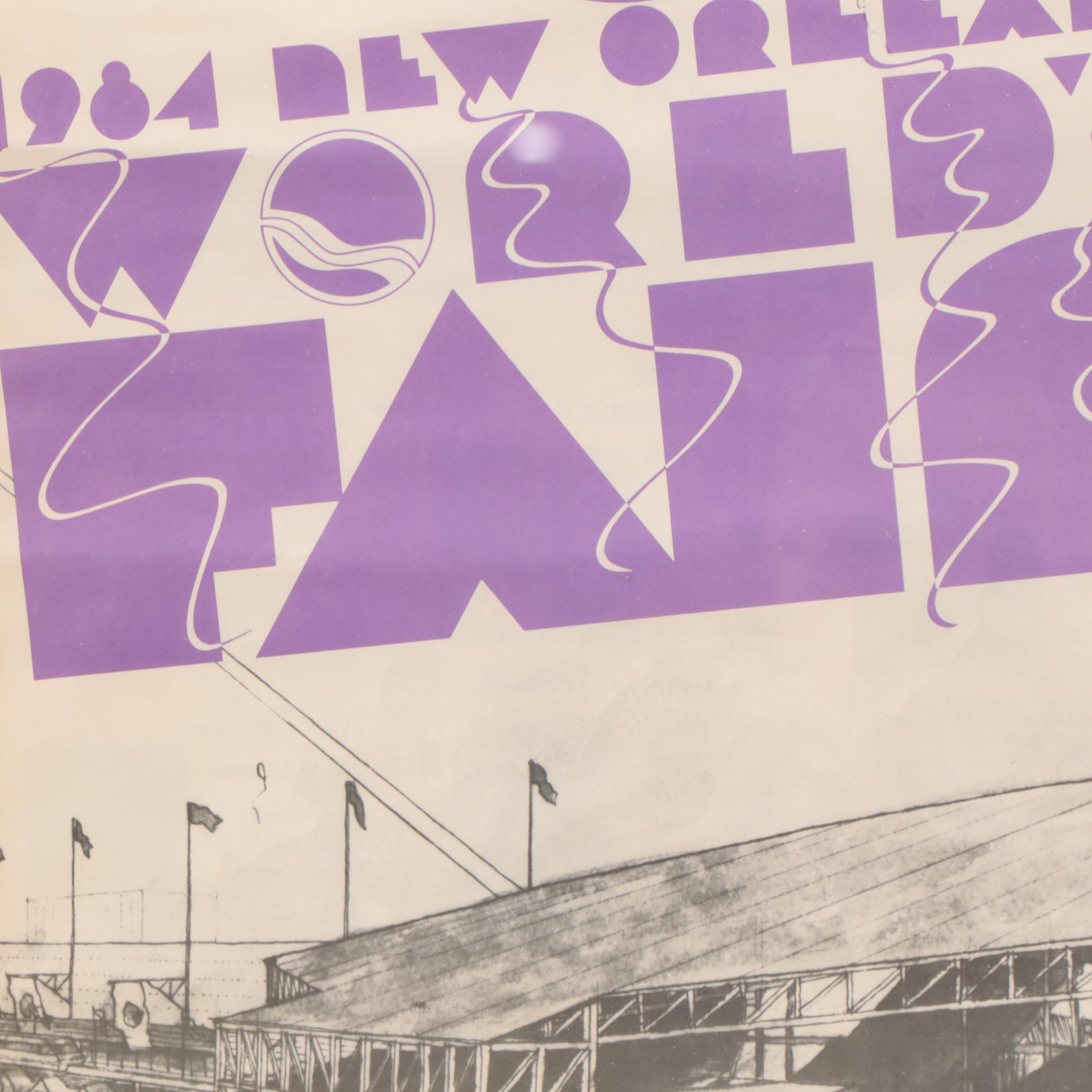 Vintage Mame and 1984 New Orleans World Fair Posters