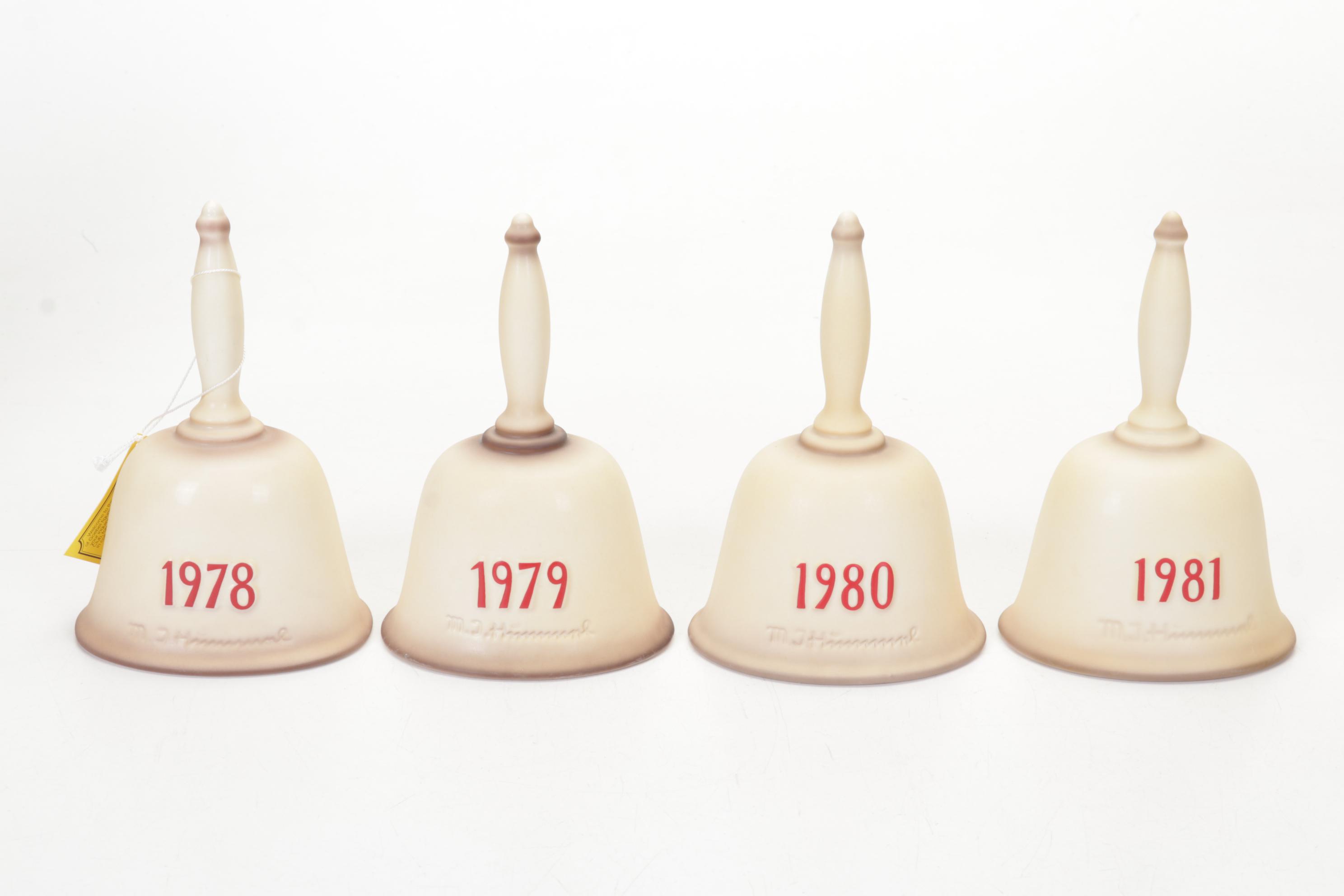 Hummel Porcelain Collector Plates and Bells, 1972-1991