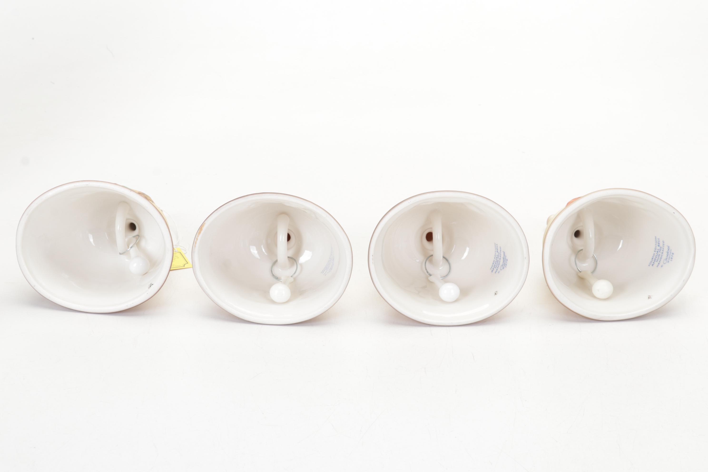 Hummel Porcelain Collector Plates and Bells, 1972-1991