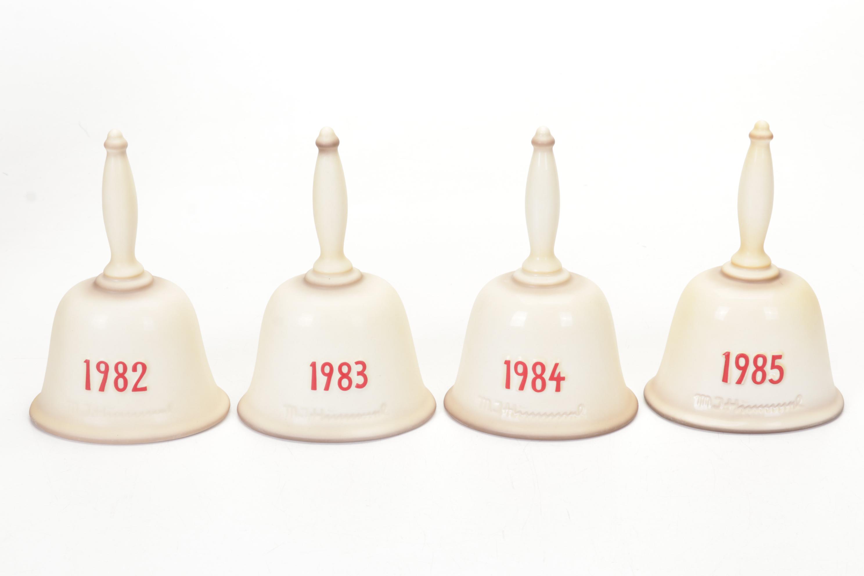 Hummel Porcelain Collector Plates and Bells, 1972-1991