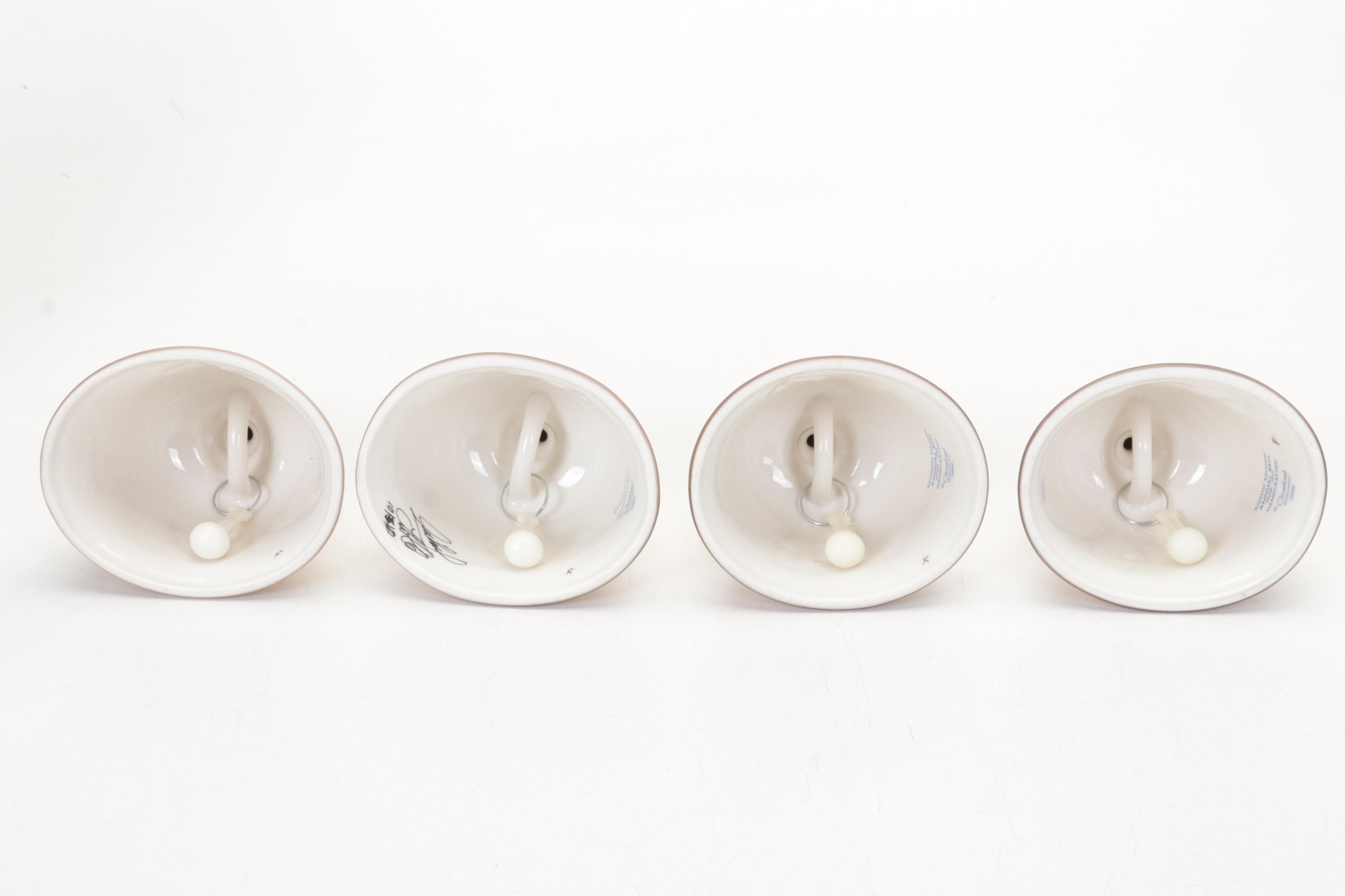 Hummel Porcelain Collector Plates and Bells, 1972-1991
