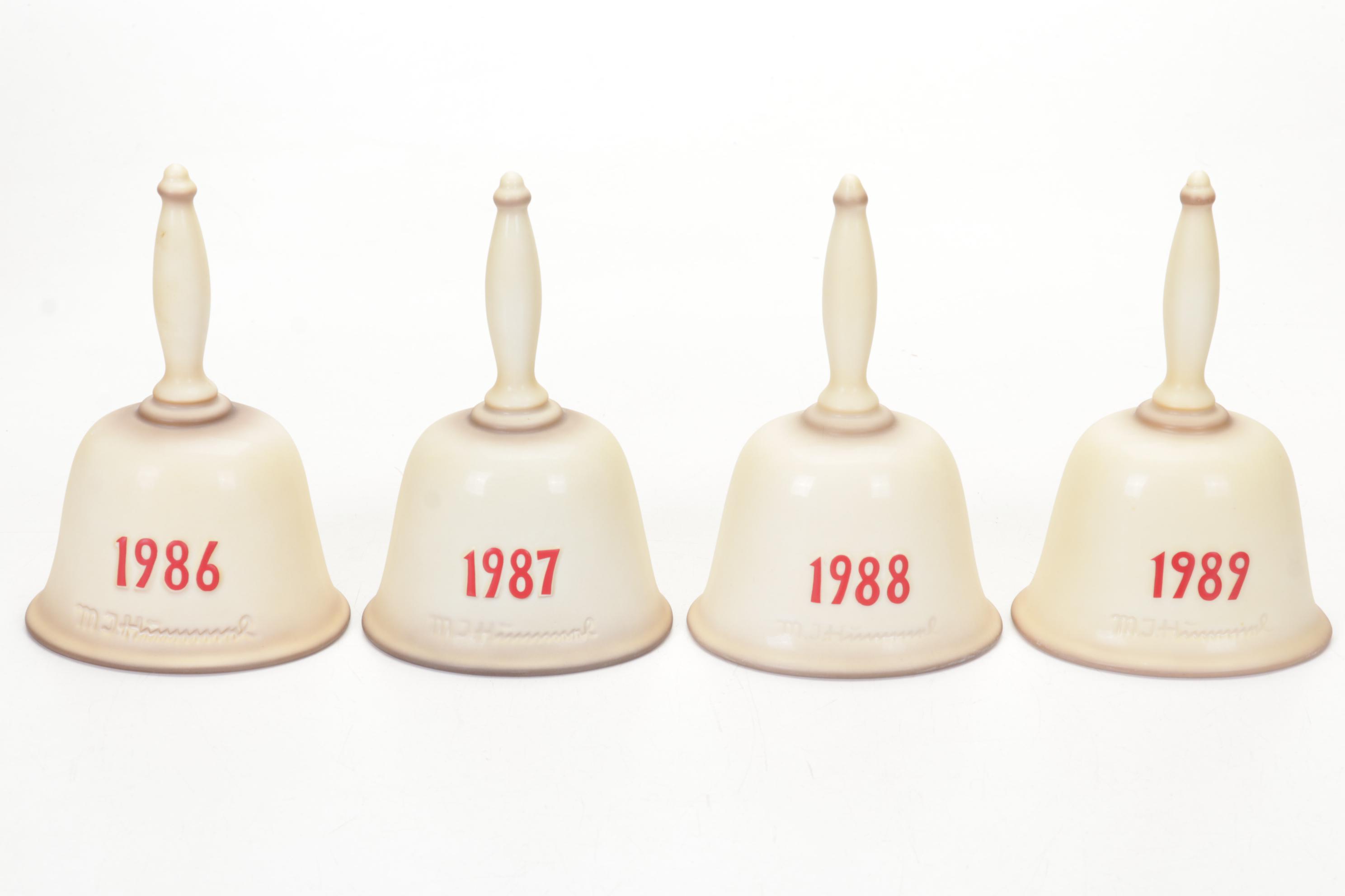 Hummel Porcelain Collector Plates and Bells, 1972-1991