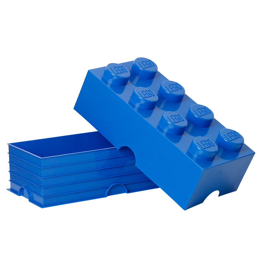 LEGO Blue Storage Brick Toy Box