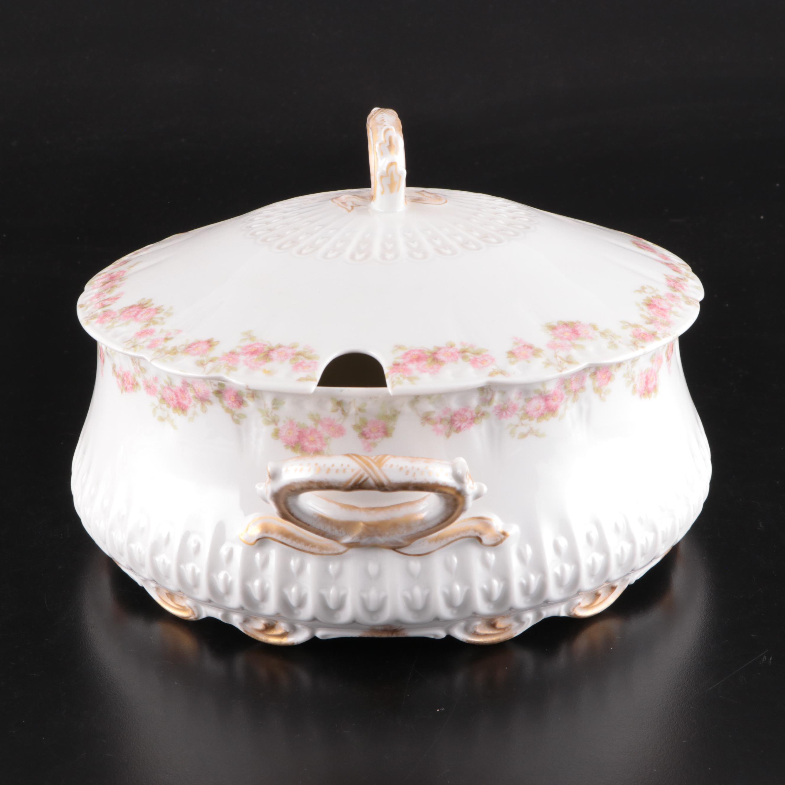 Haviland "Silver Anniversary" Dinner Plates and More