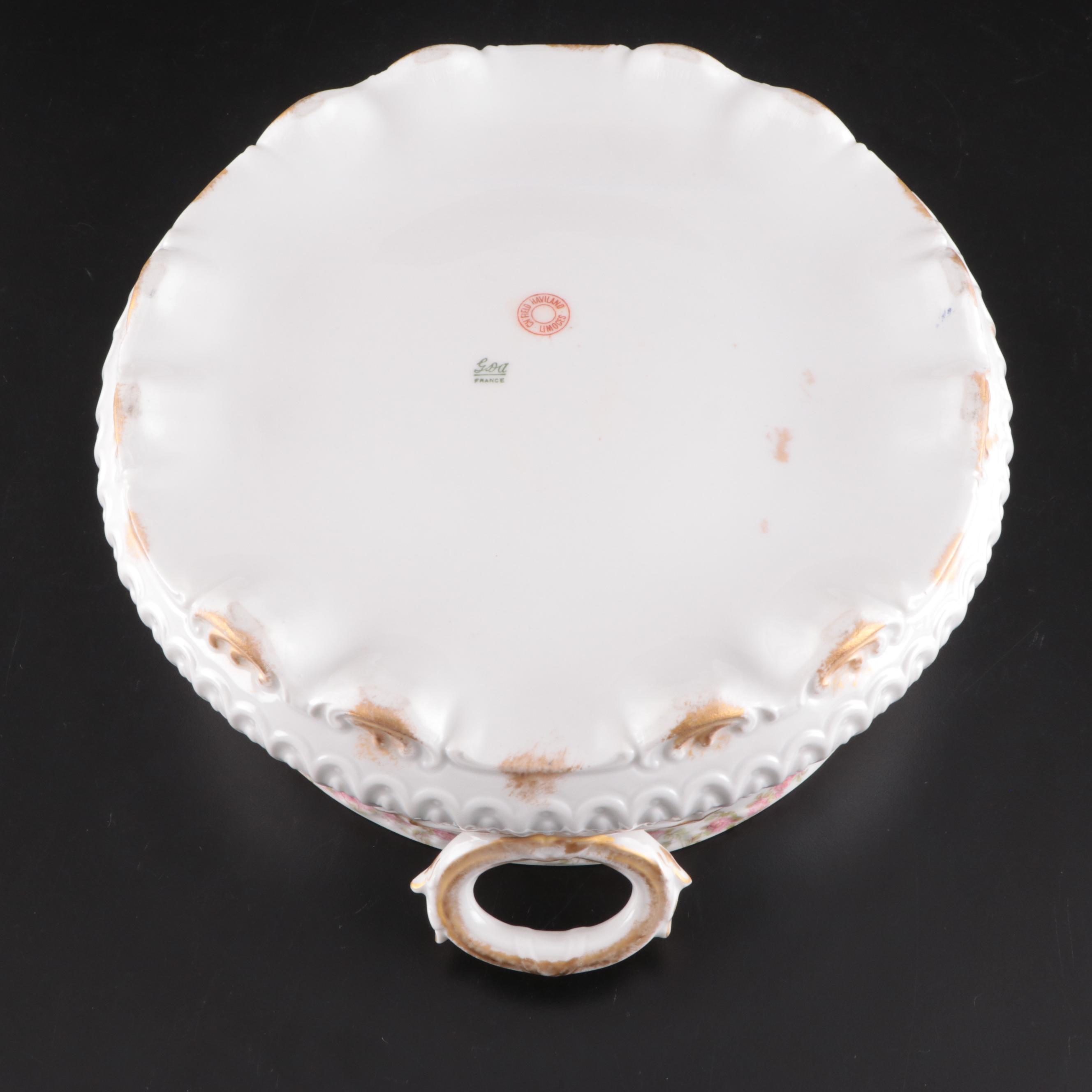 Haviland "Silver Anniversary" Dinner Plates and More