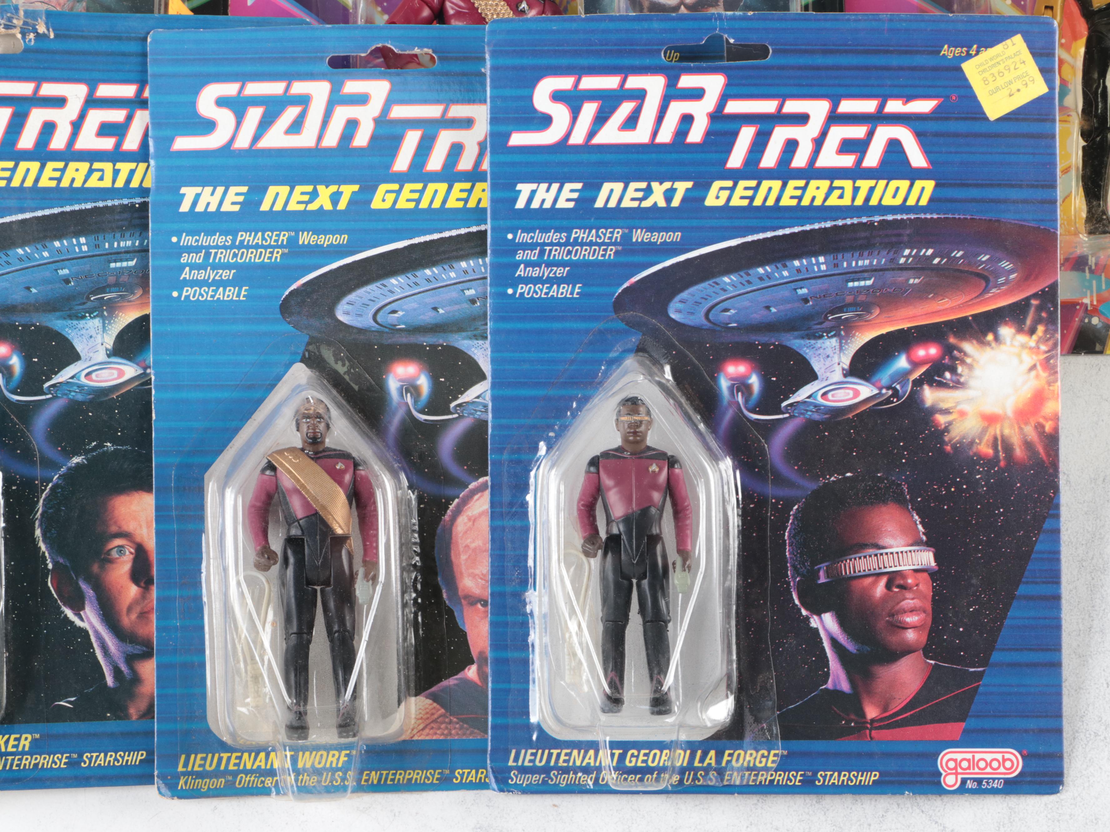 Star Trek The Next Generation Action Figures