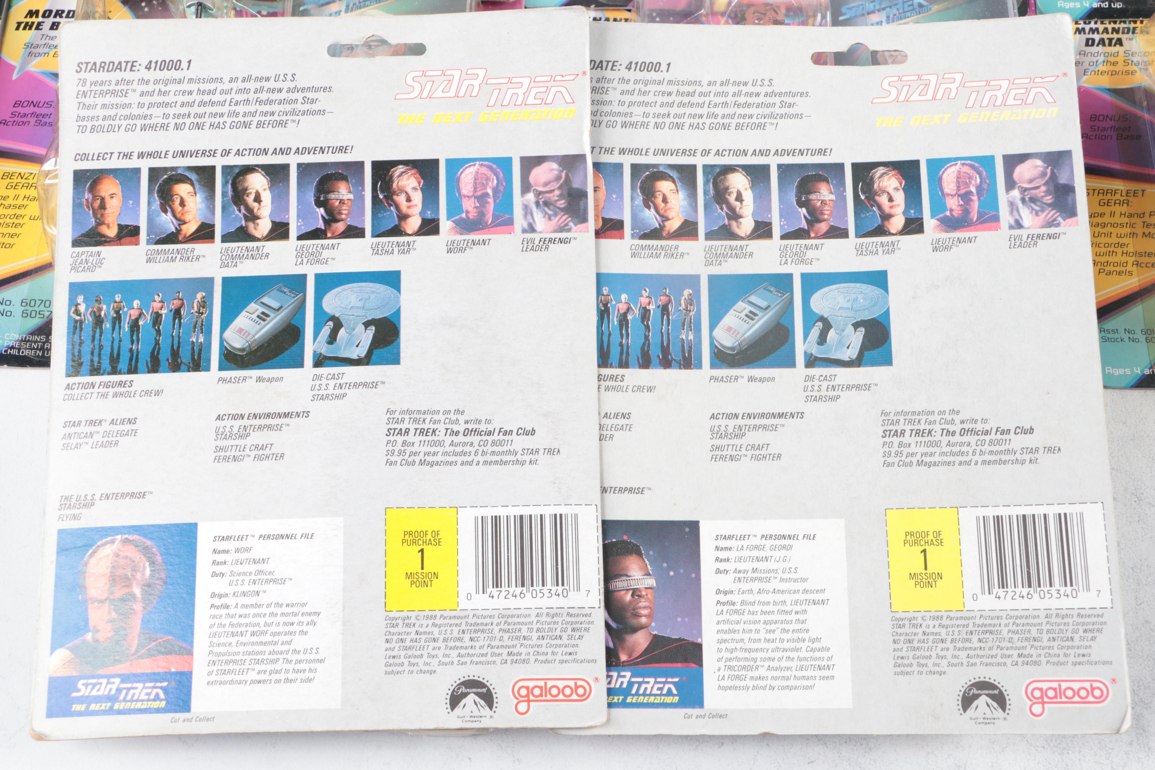 Star Trek The Next Generation Action Figures