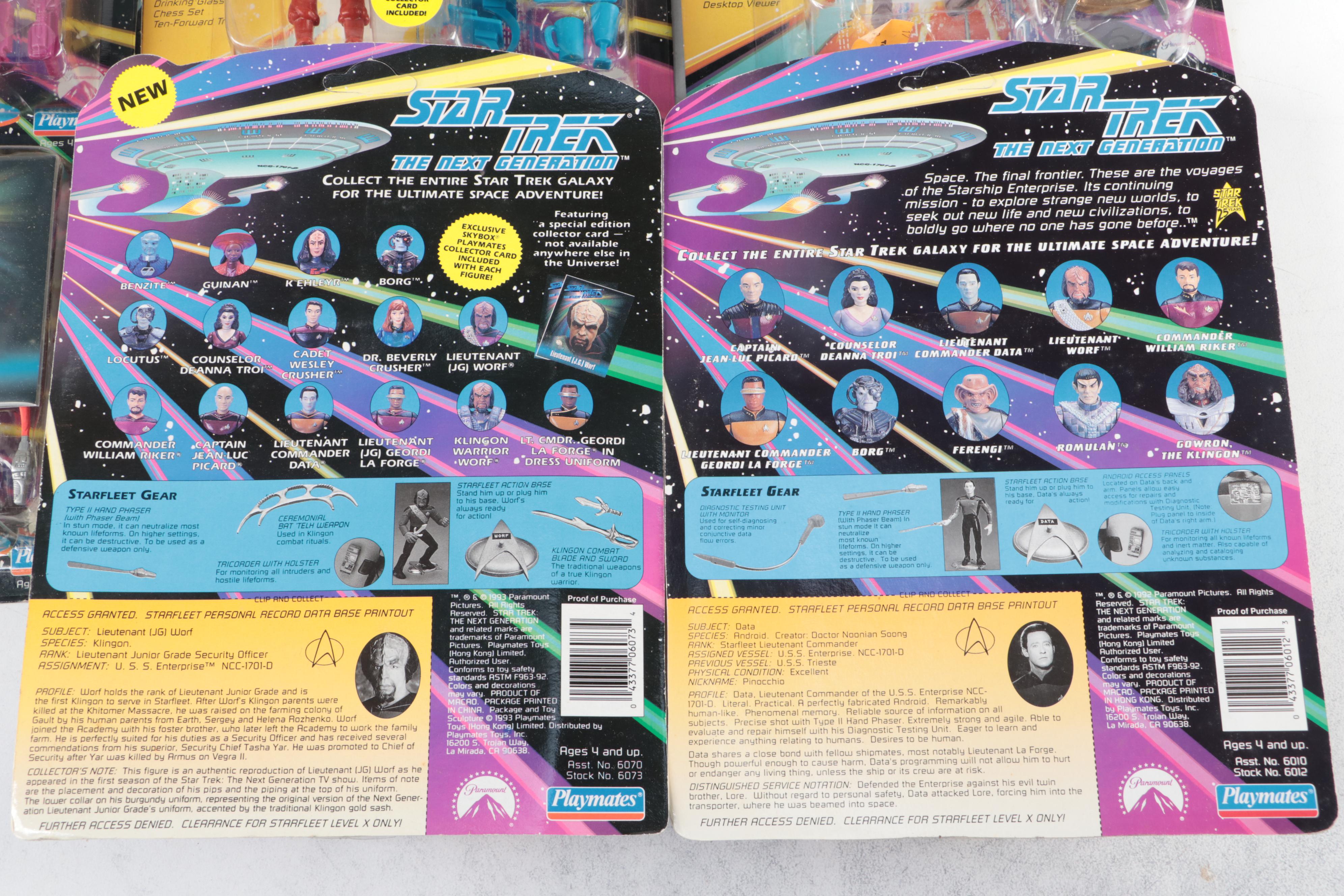 Star Trek The Next Generation Action Figures