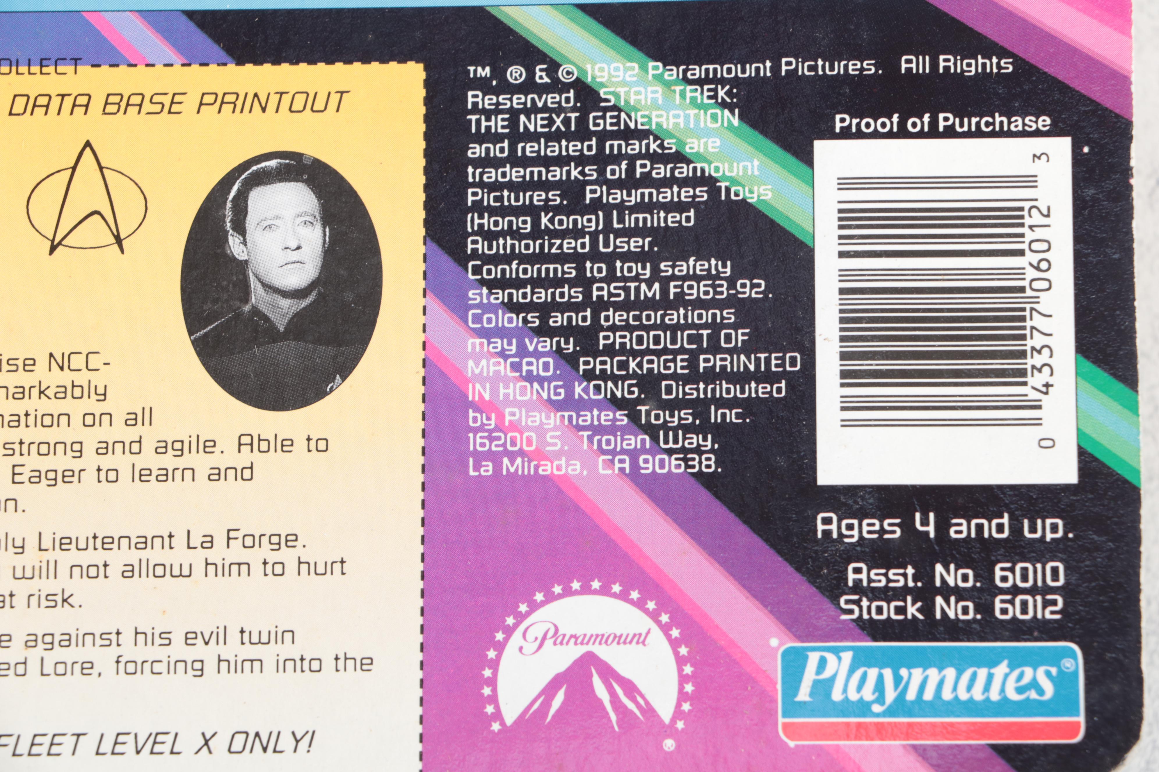 Star Trek The Next Generation Action Figures