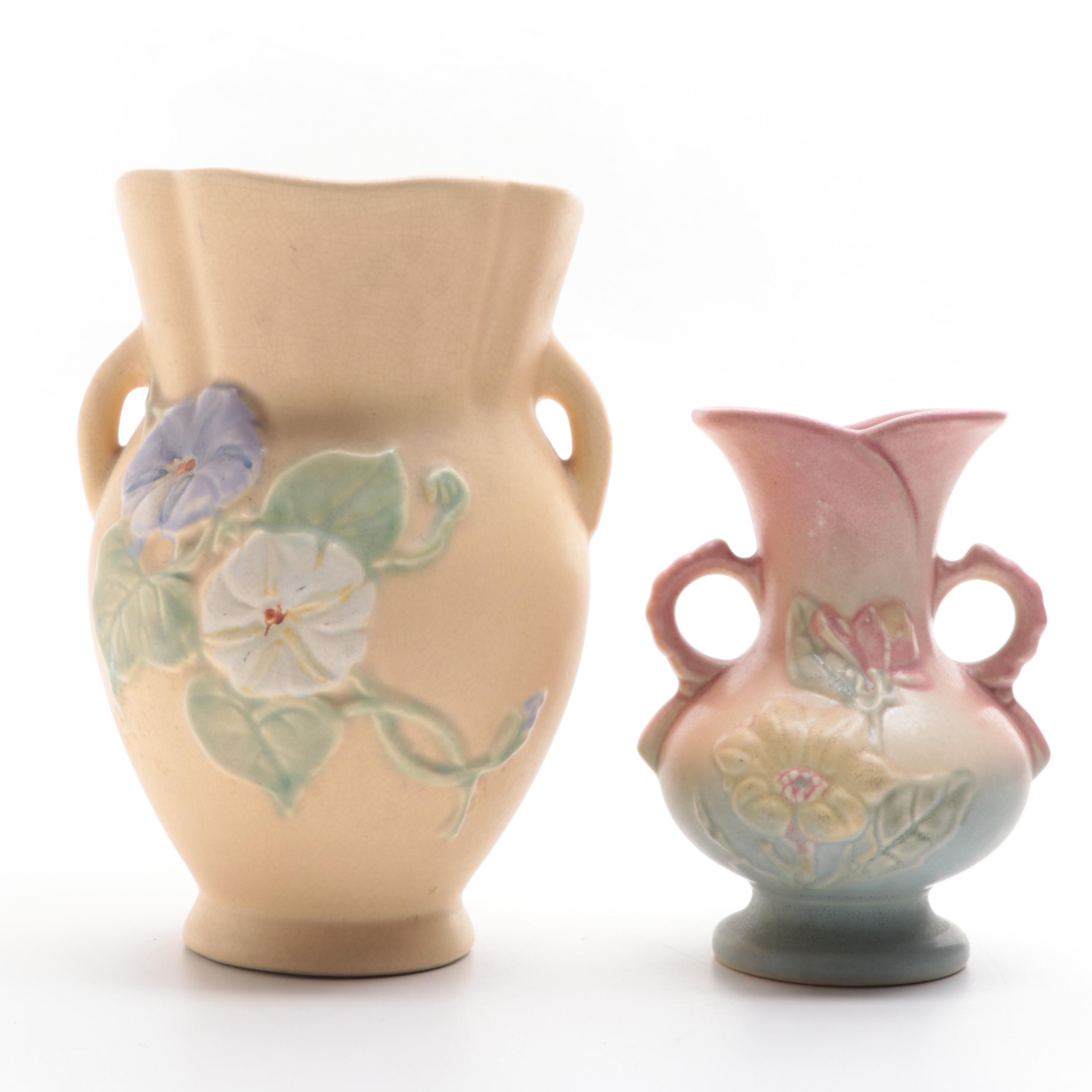 American Art Pottery Vases, Mid-20th Century