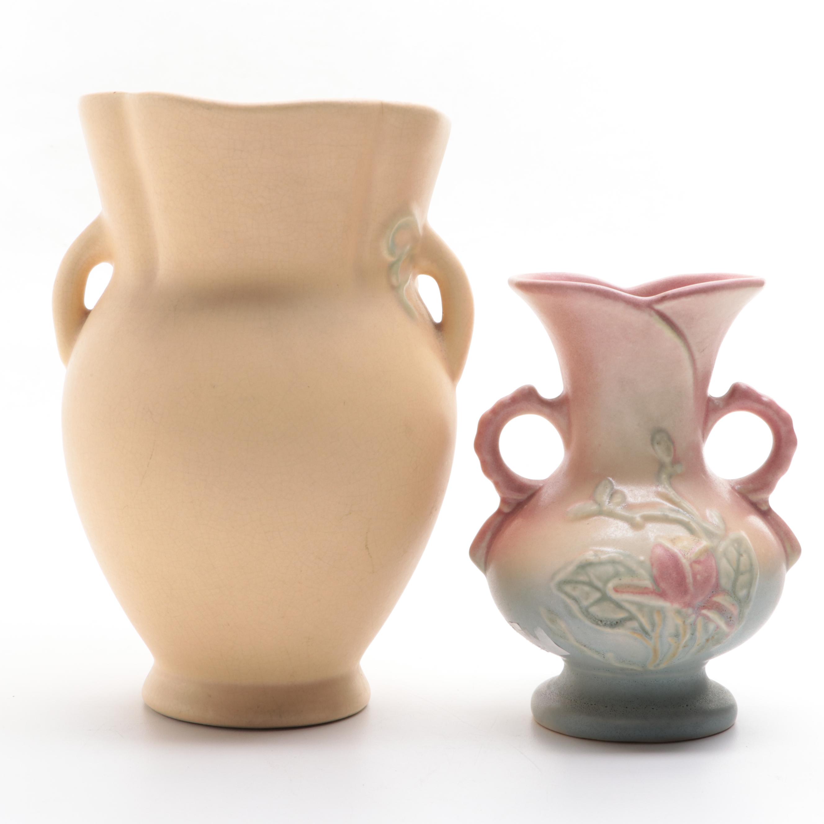 American Art Pottery Vases, Mid-20th Century