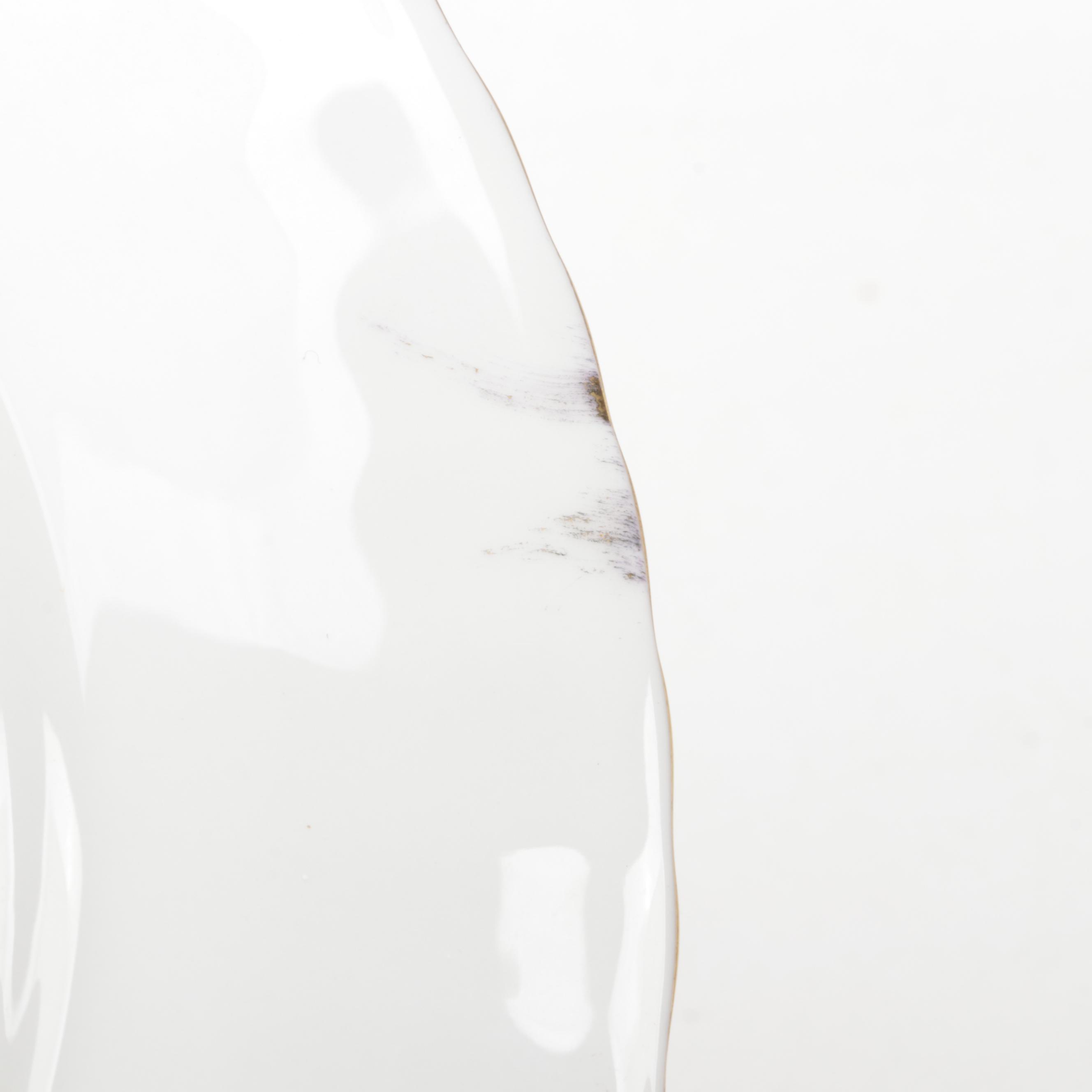 Royal Albert "Poinsettia" Bone China Footed Cups and Dinnerware