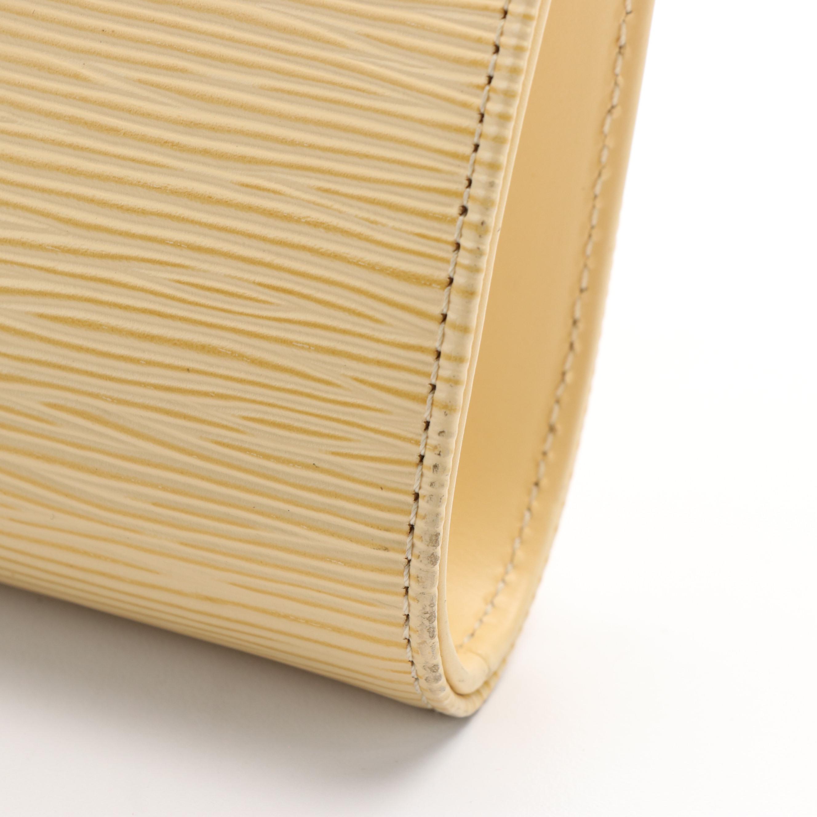 Louis Vuitton St. Tropez Bag in Vanilla Epi Leather