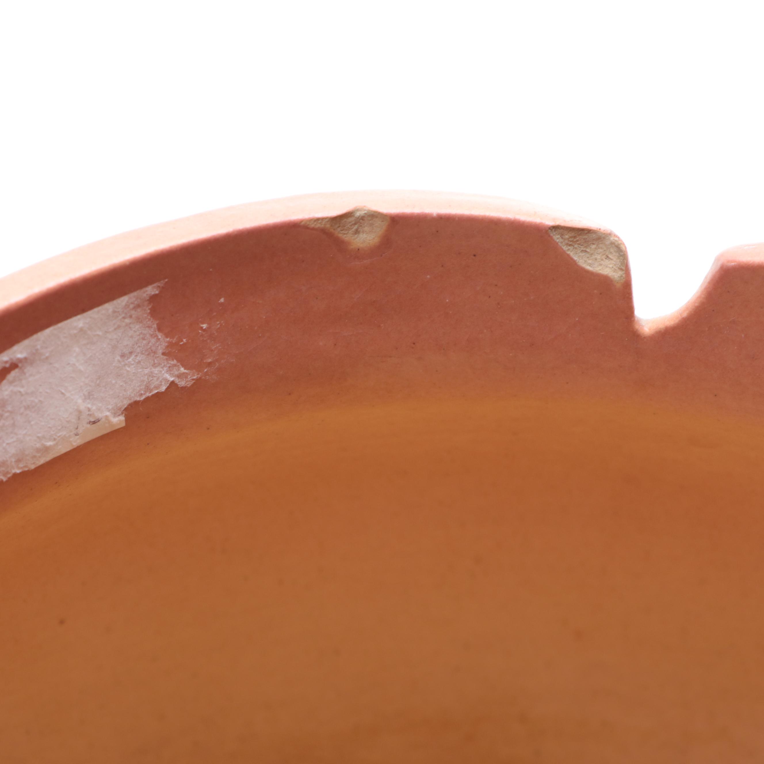 Roseville Pottery "White Roses" Earthenware Jardinieres