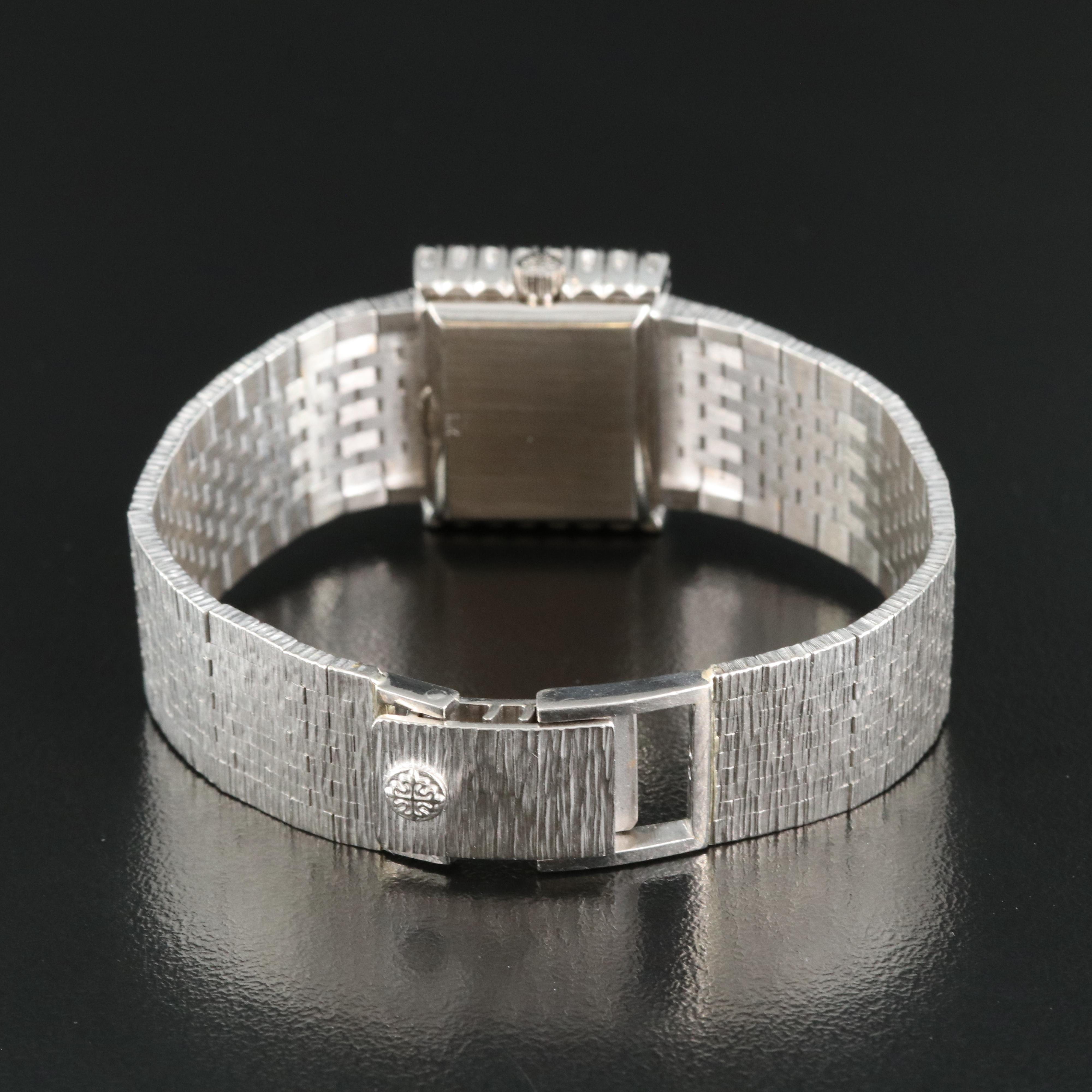 18K Patek Philippe Diamond Vintage Watch