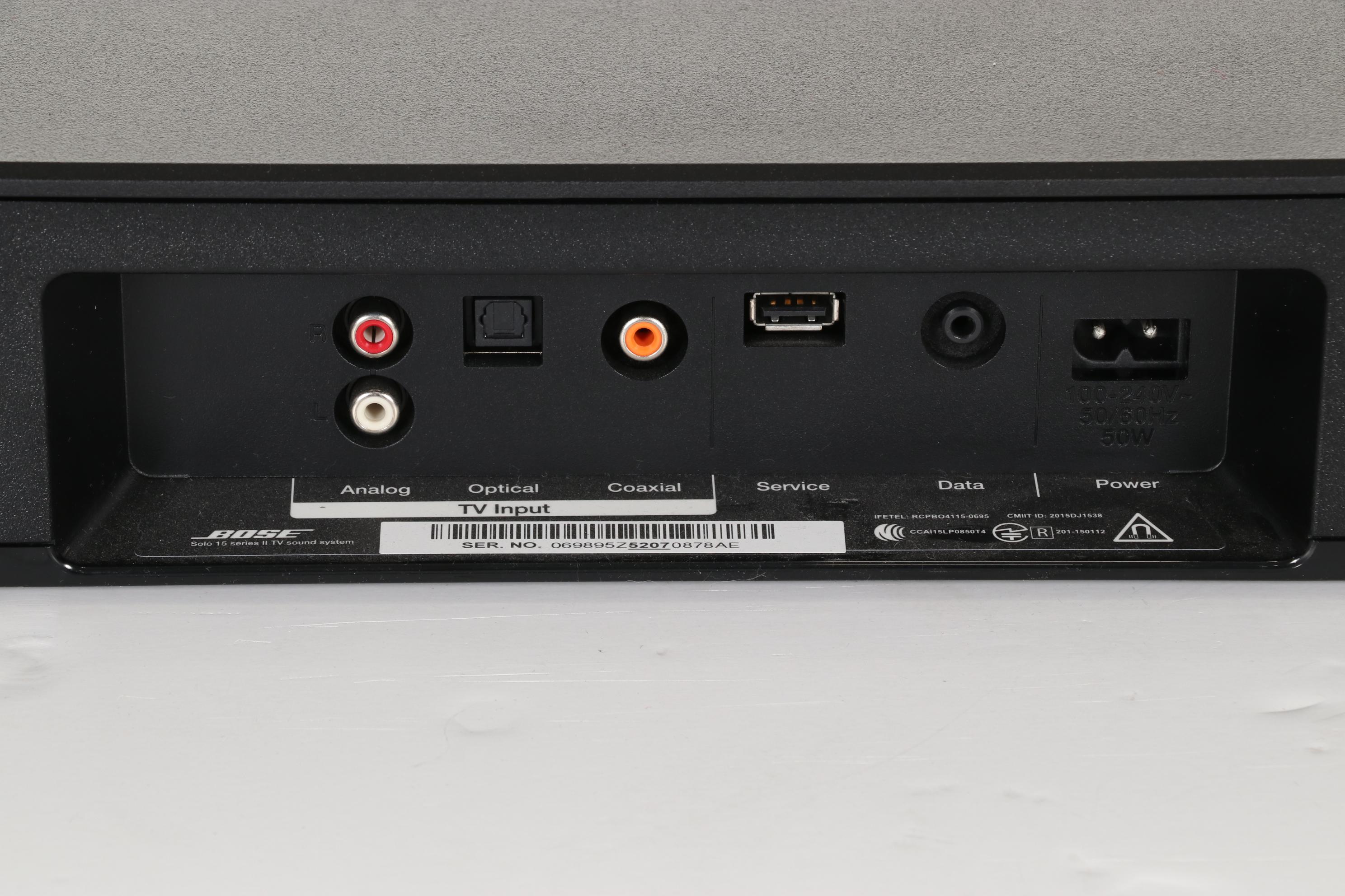 Bose Solo 15 Series II TV Sound System