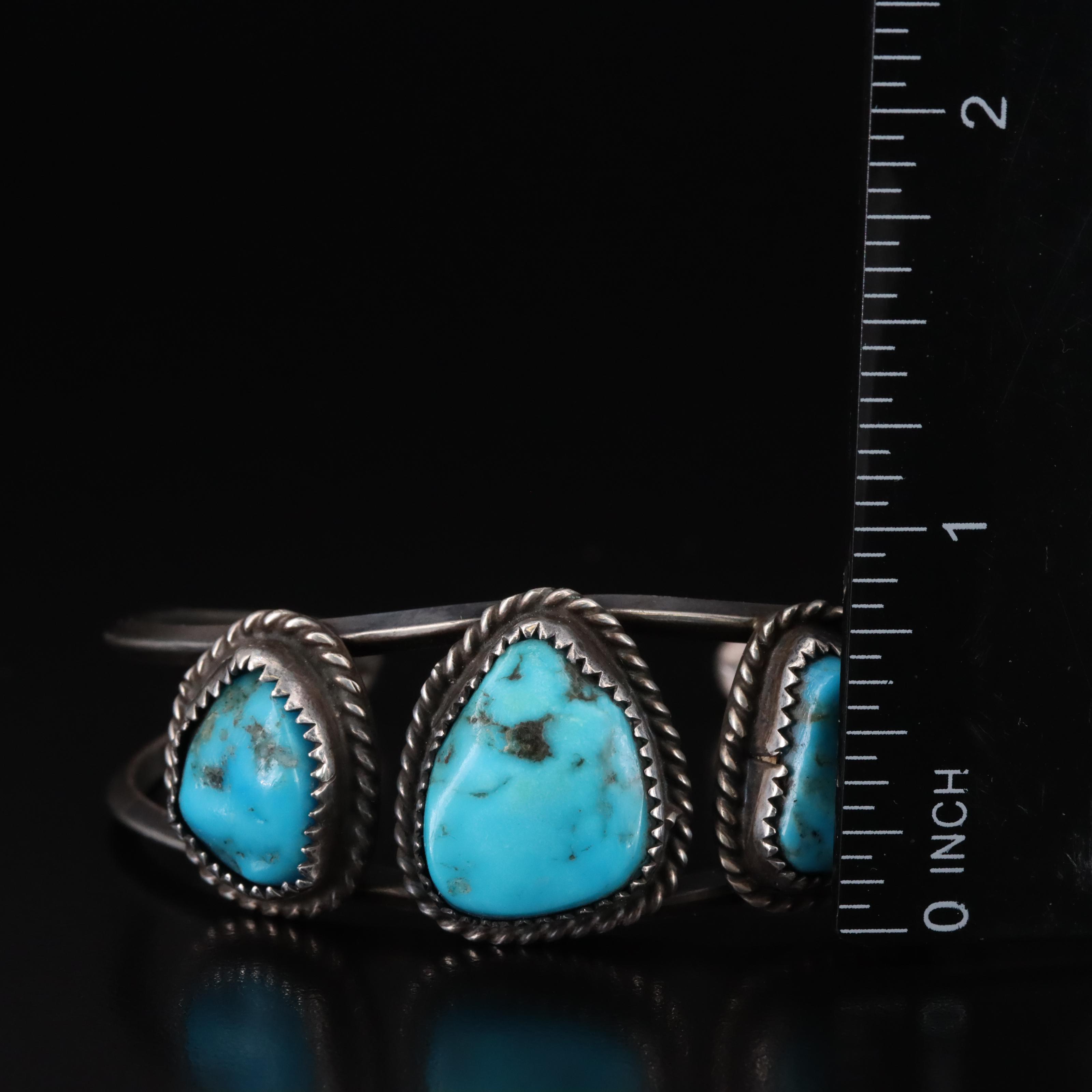 Sterling Turquoise Bracelet