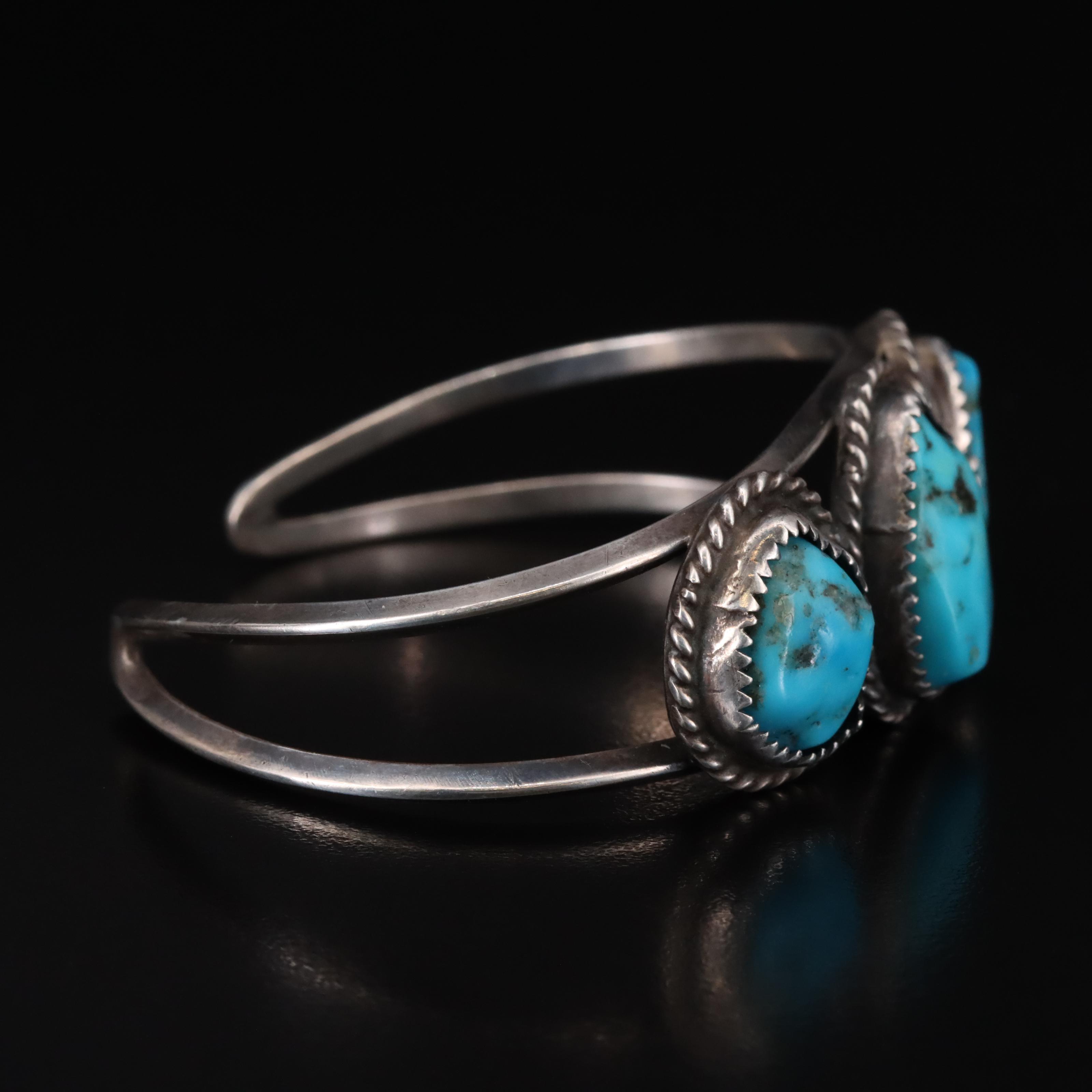 Sterling Turquoise Bracelet