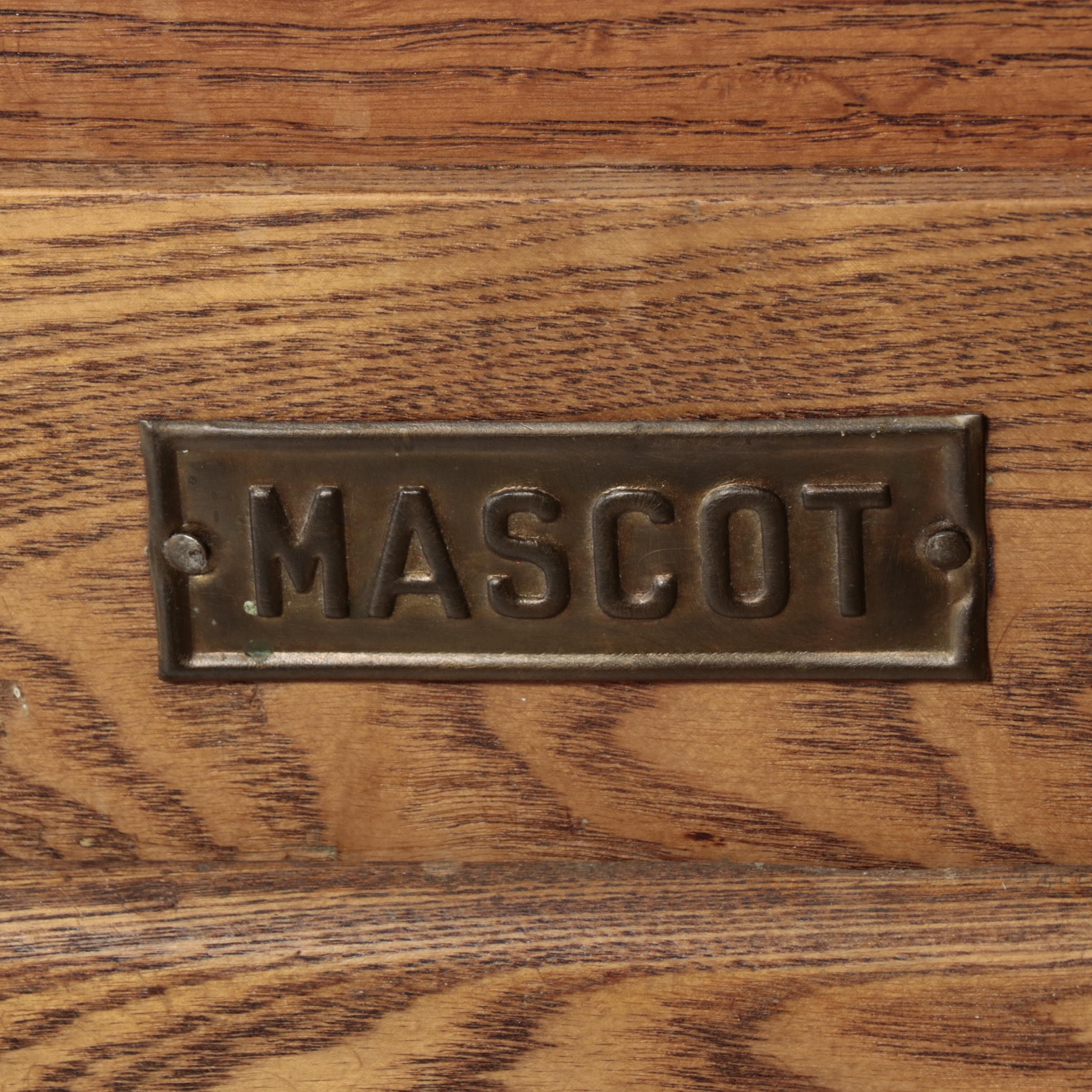 Mascot Oak Ice Box, Late 19th/Early 20th Century