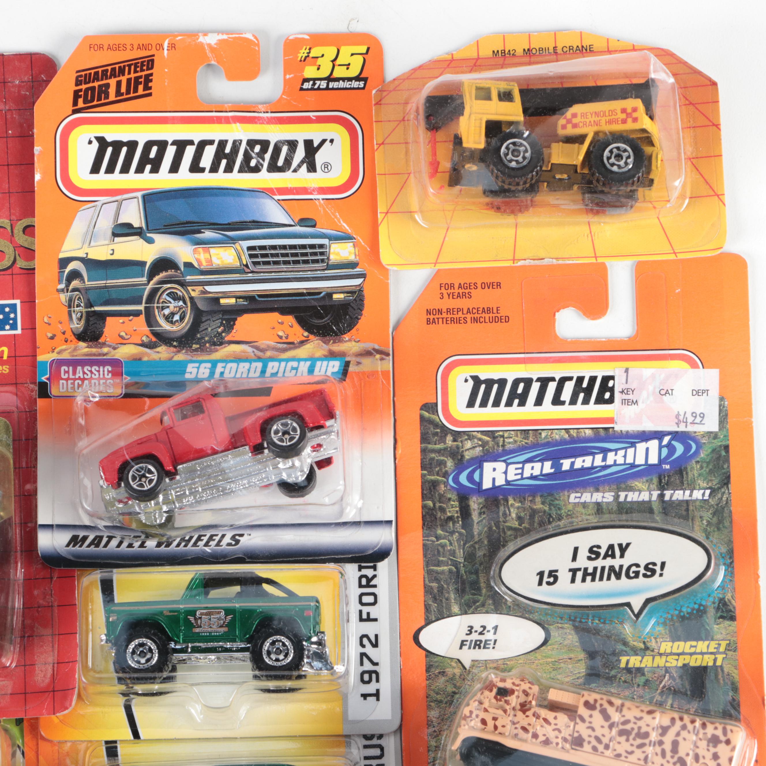 Matchbox World Class, Superfast, Barrett Jackson and More Diecast Vehicles