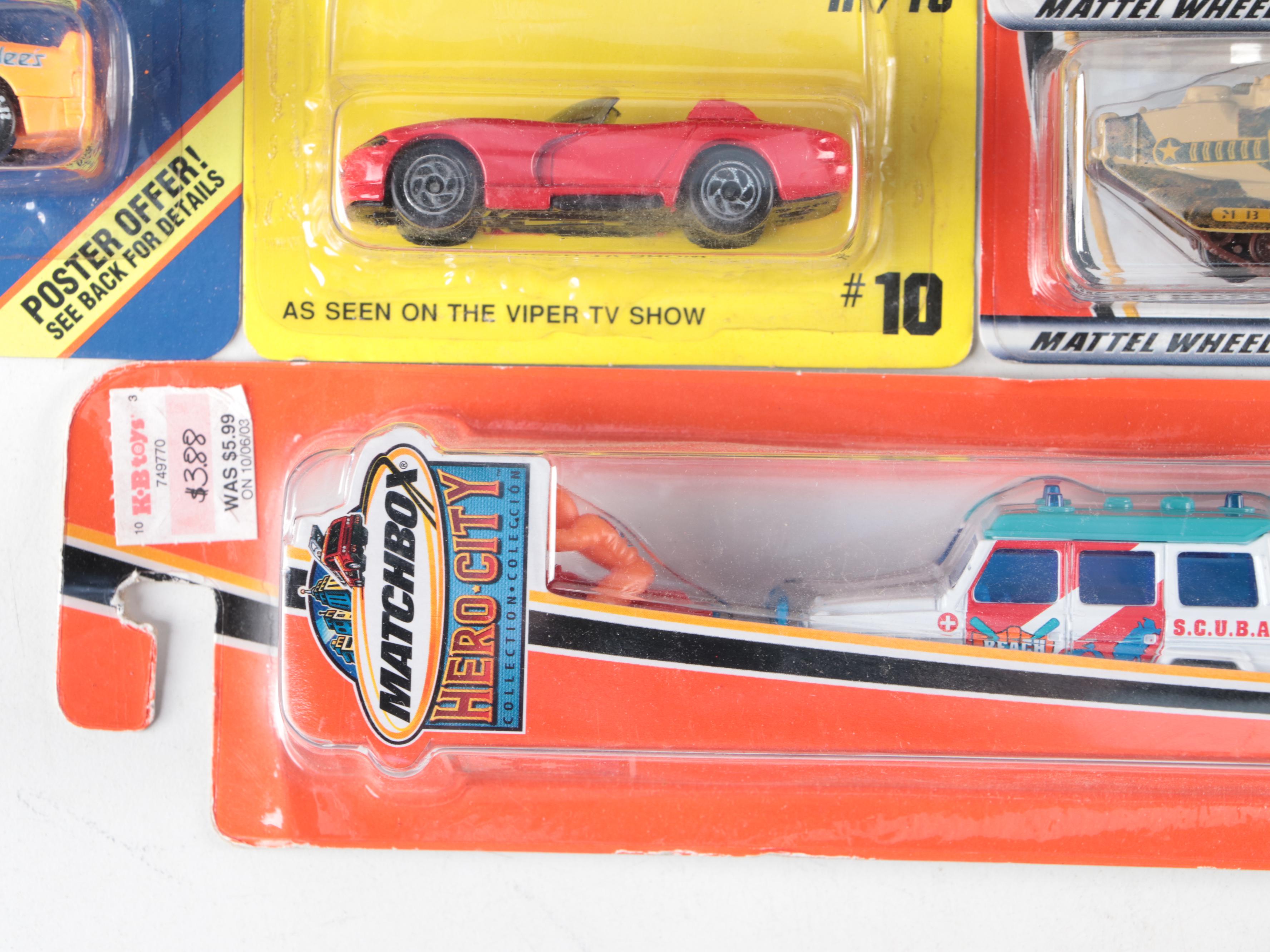 Matchbox World Class, Superfast, Barrett Jackson and More Diecast Vehicles