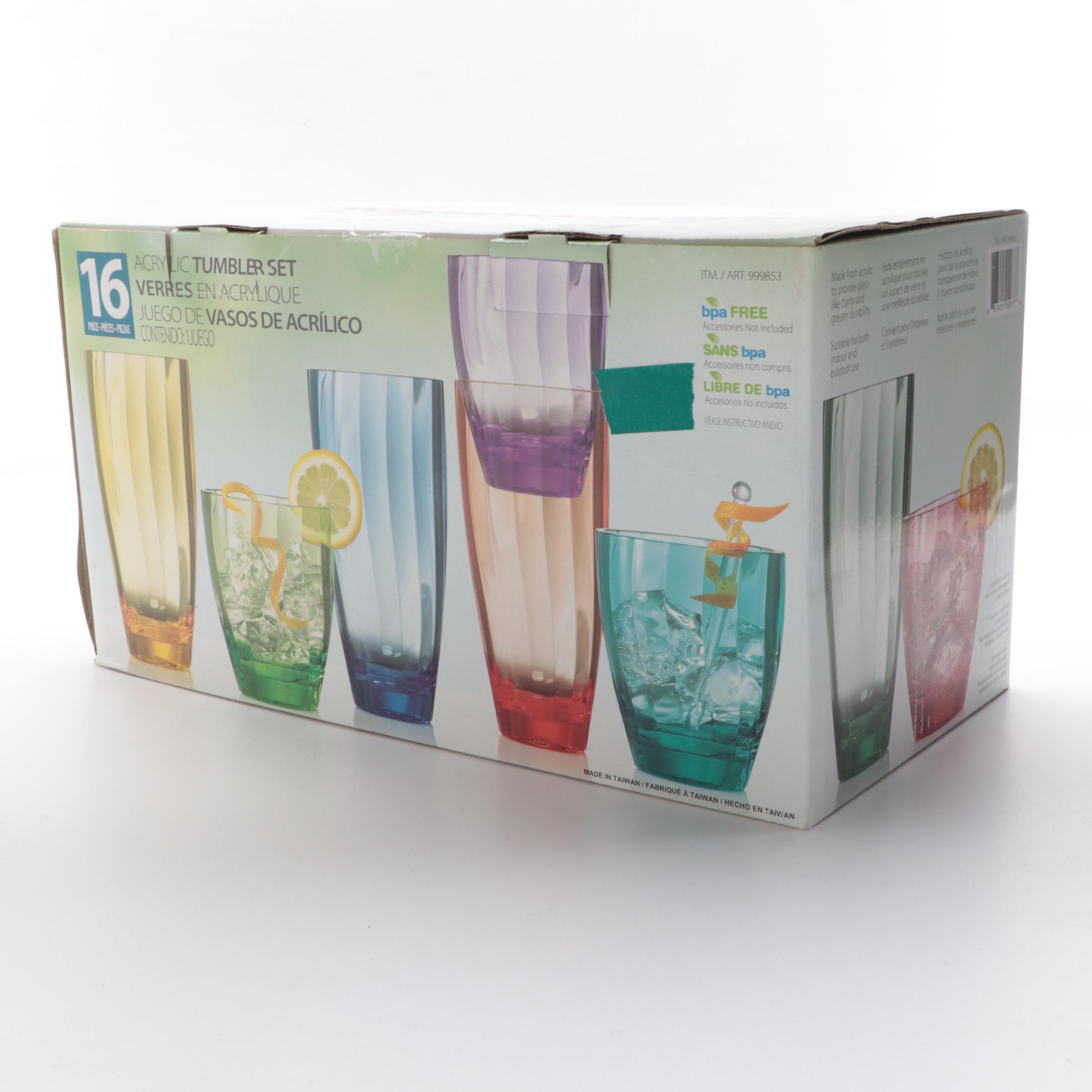 Acrylic Tumbler Set