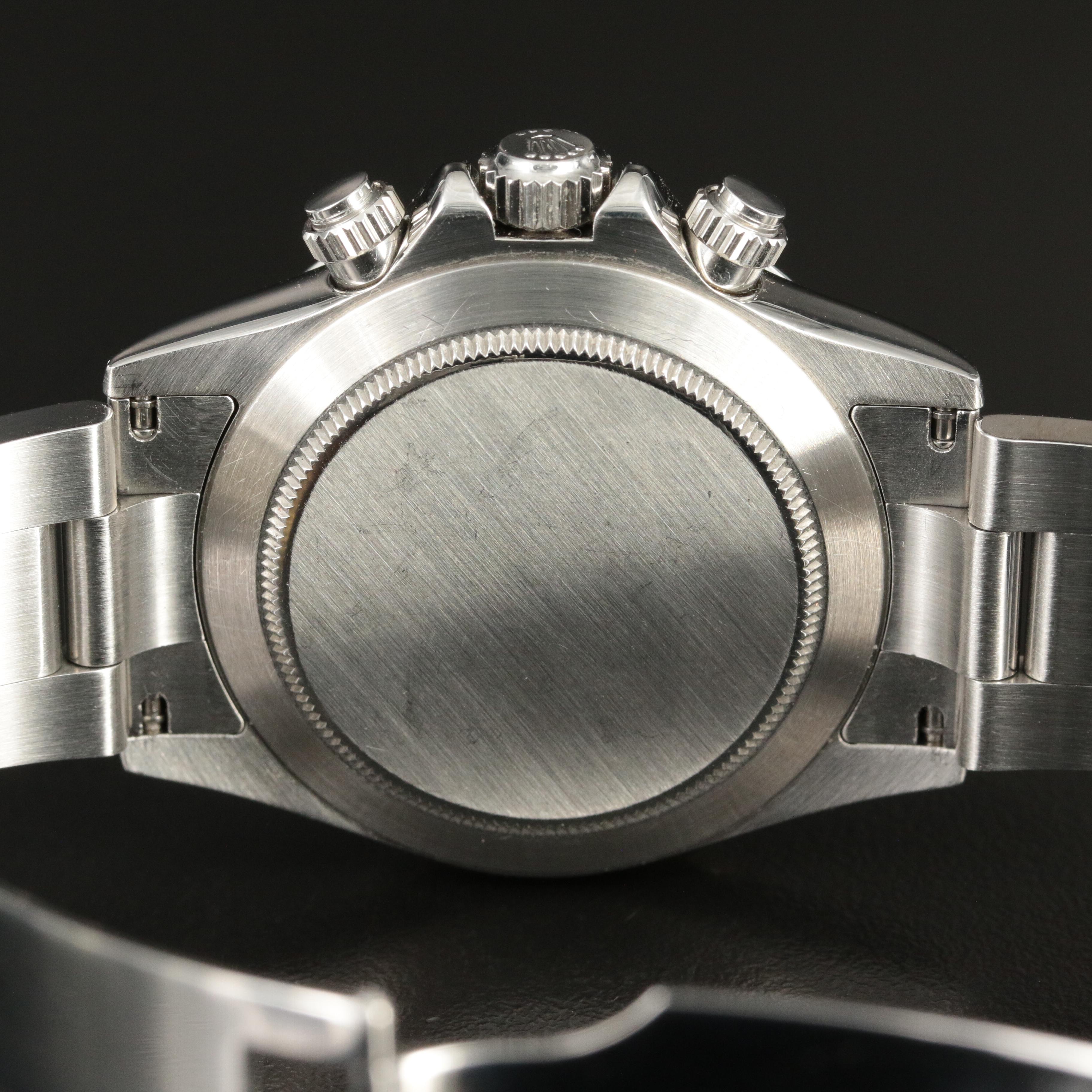 2001 Rolex Daytona Cosmograph Stainless Steel Watch