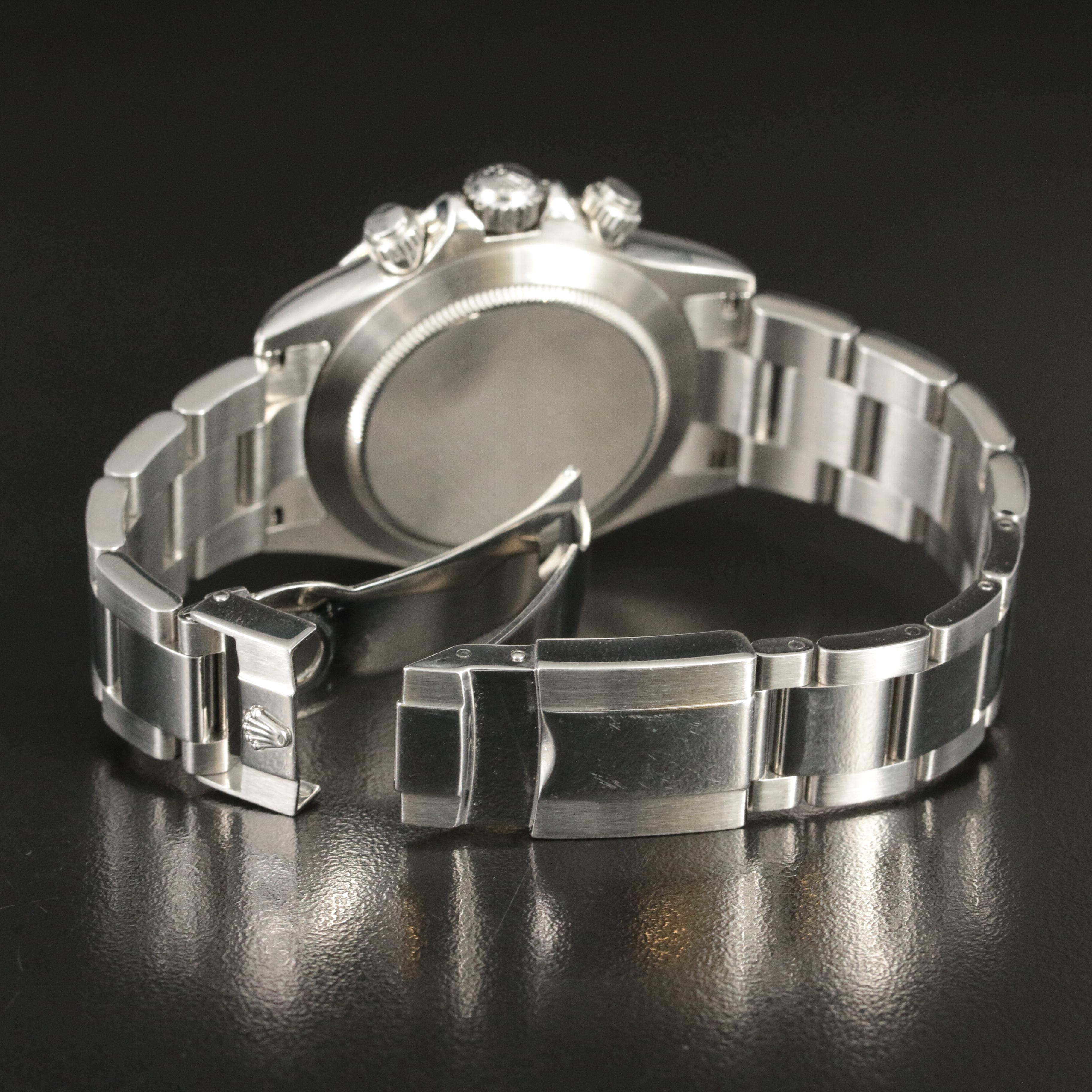 2001 Rolex Daytona Cosmograph Stainless Steel Watch