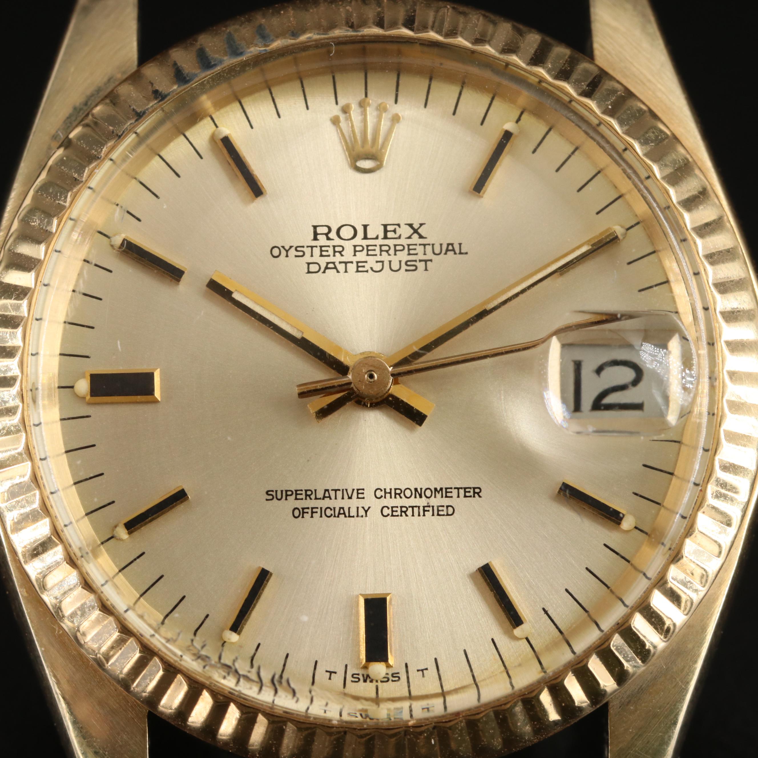 1977 Rolex Oyster Perpetual Datejust Watch