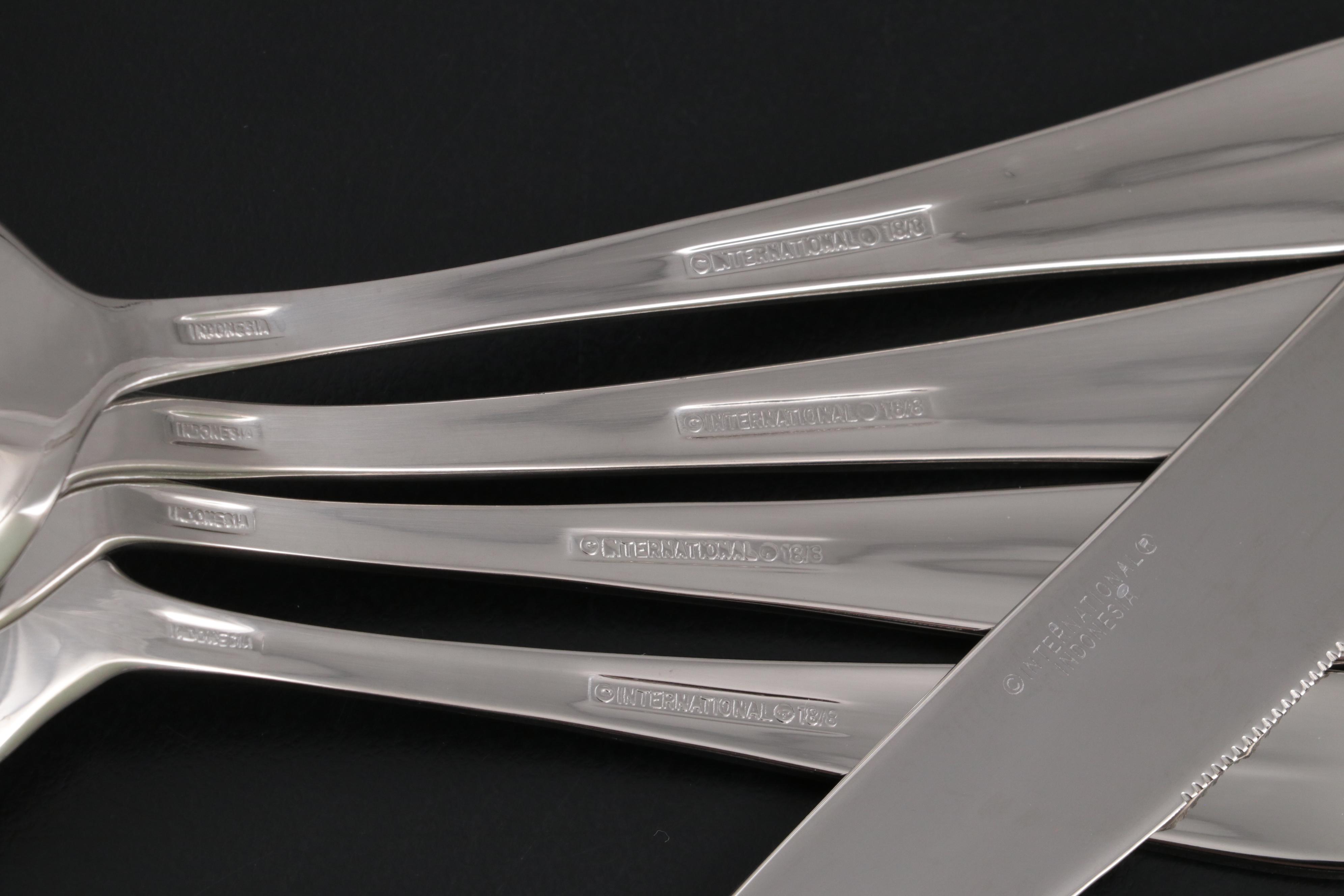 Wallace and International Contemporary Stainless Steel Flatware