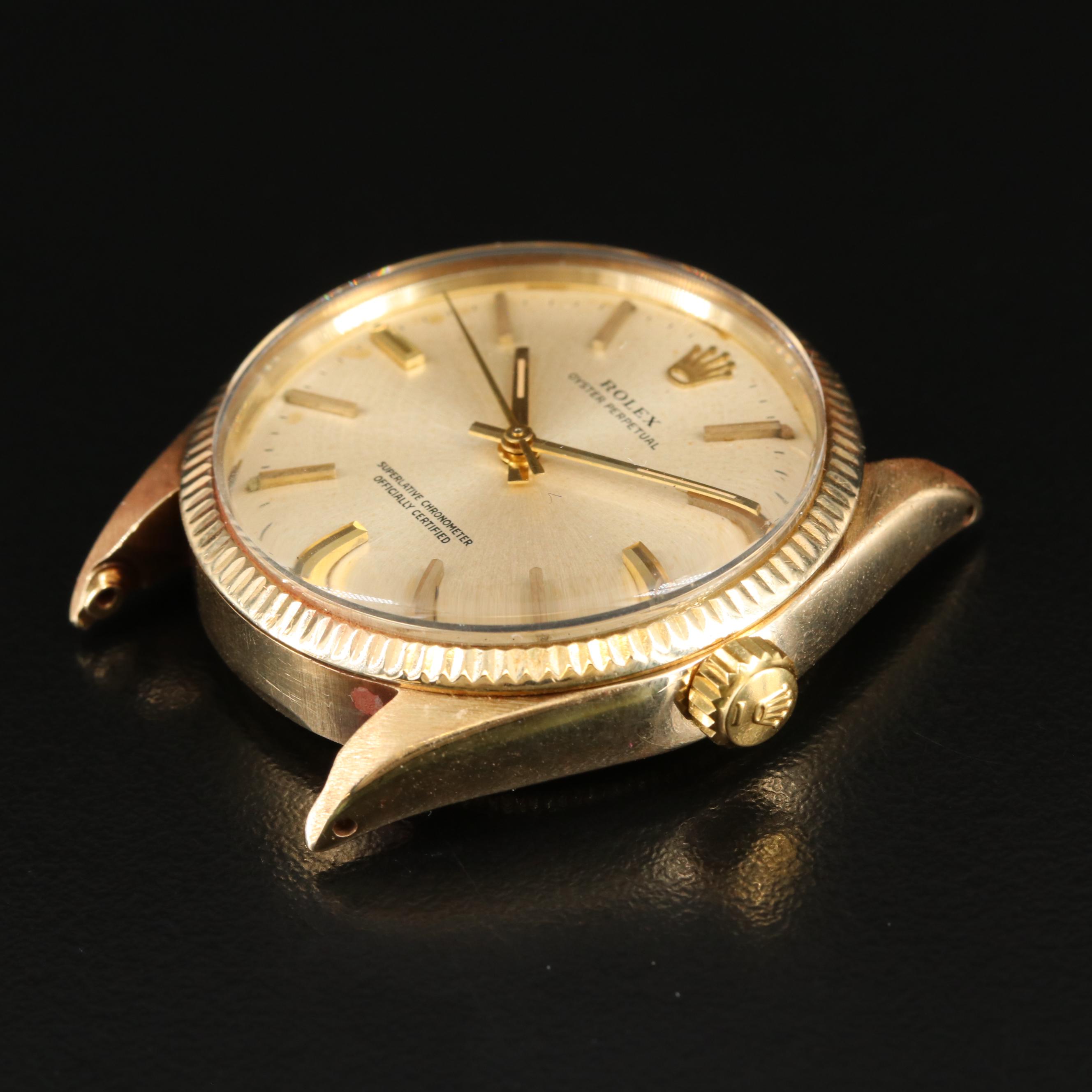1969 Rolex Oyster Perpetual 14K Automatic Watch