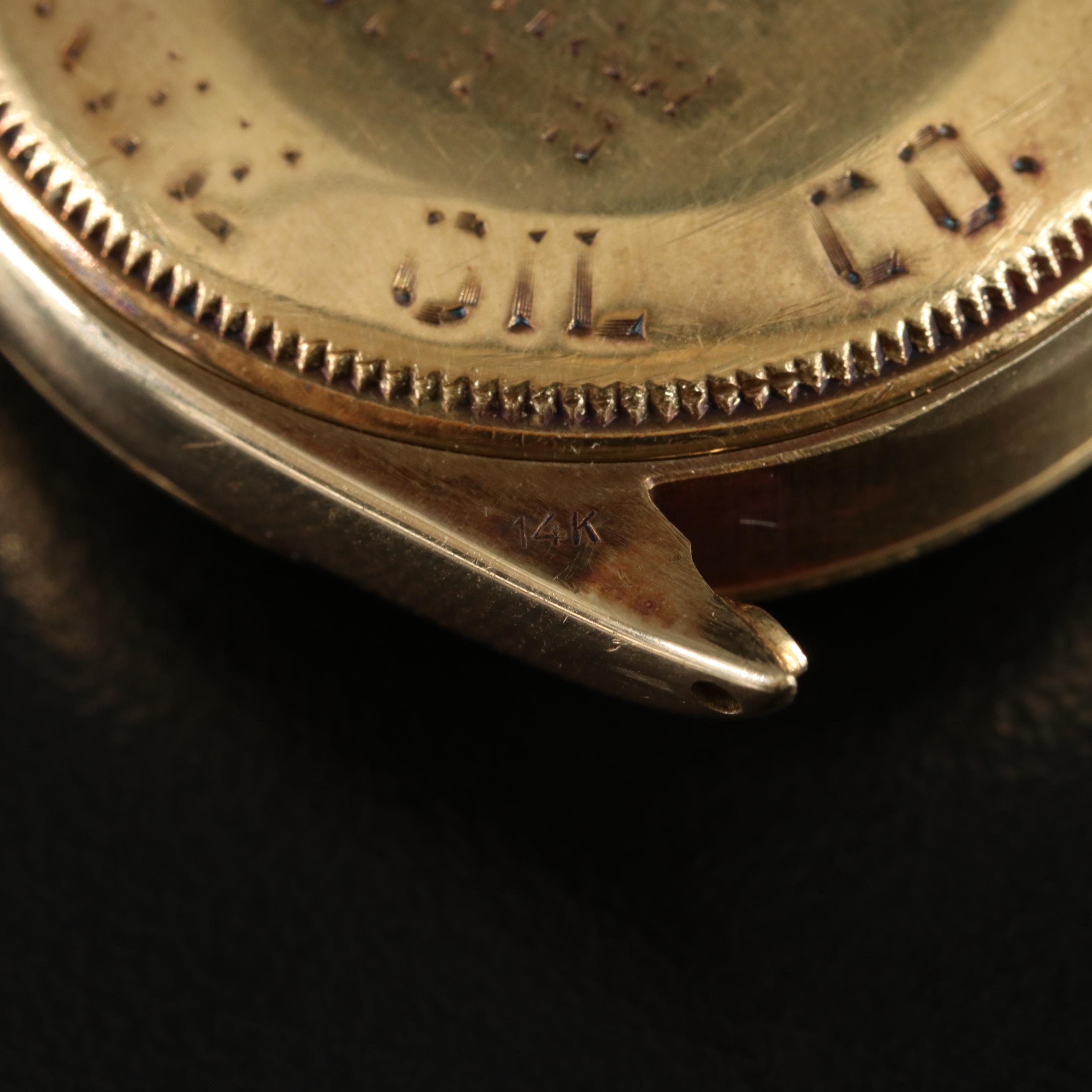 1969 Rolex Oyster Perpetual 14K Automatic Watch