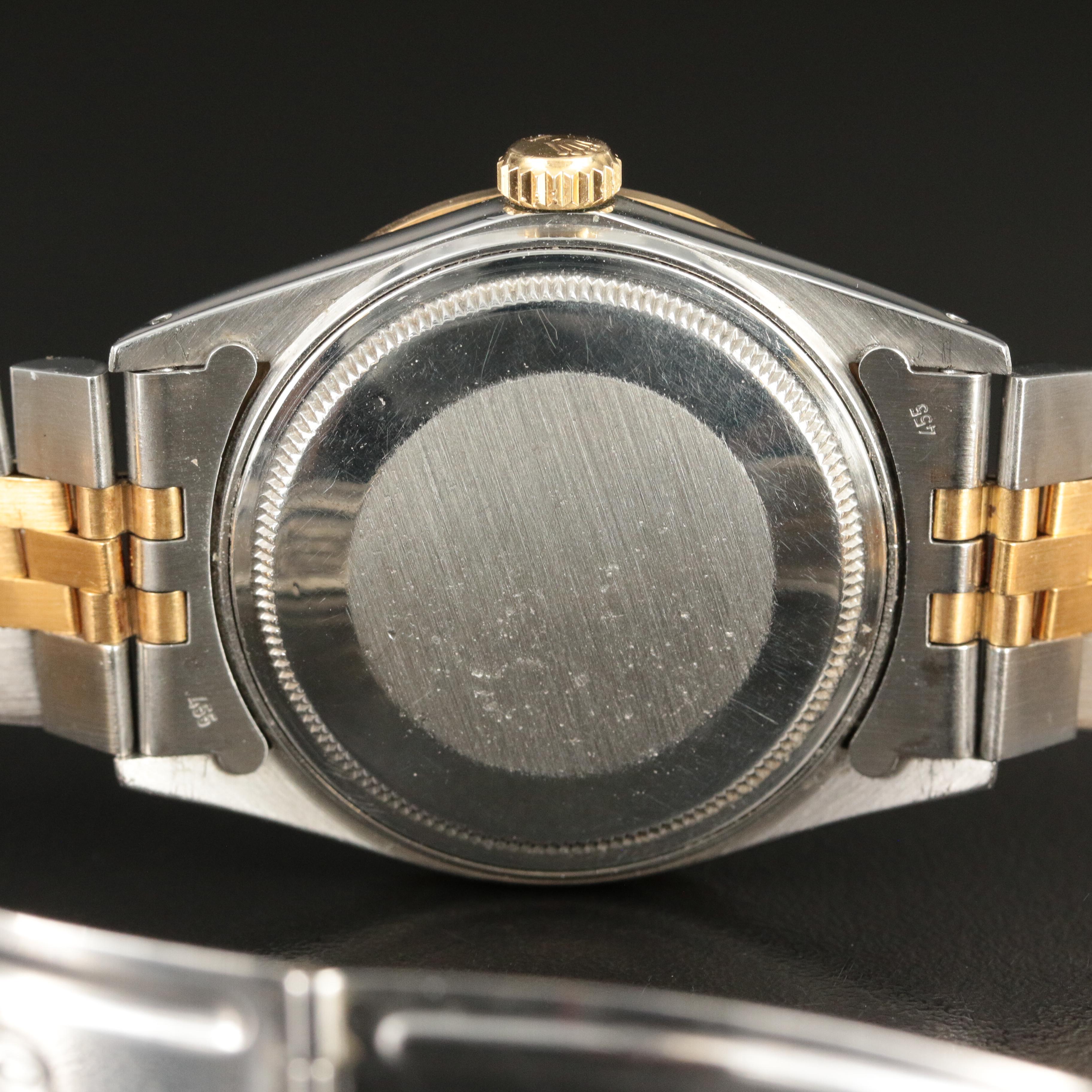 1985 Rolex Custom 1.31 CTW Diamond Dial and Bezel Datejust Watch