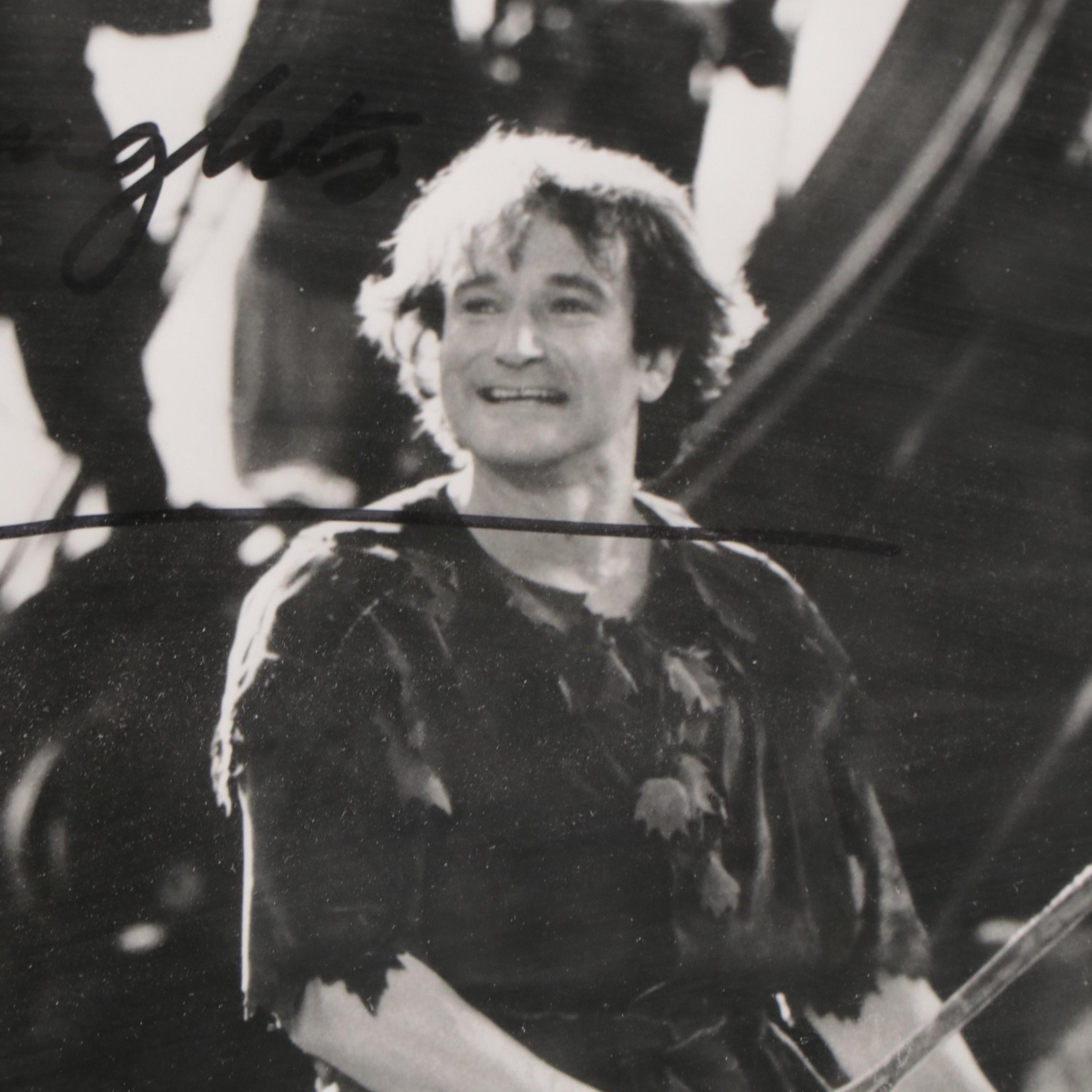 Robin Williams Signed Photo Print from "Hook"