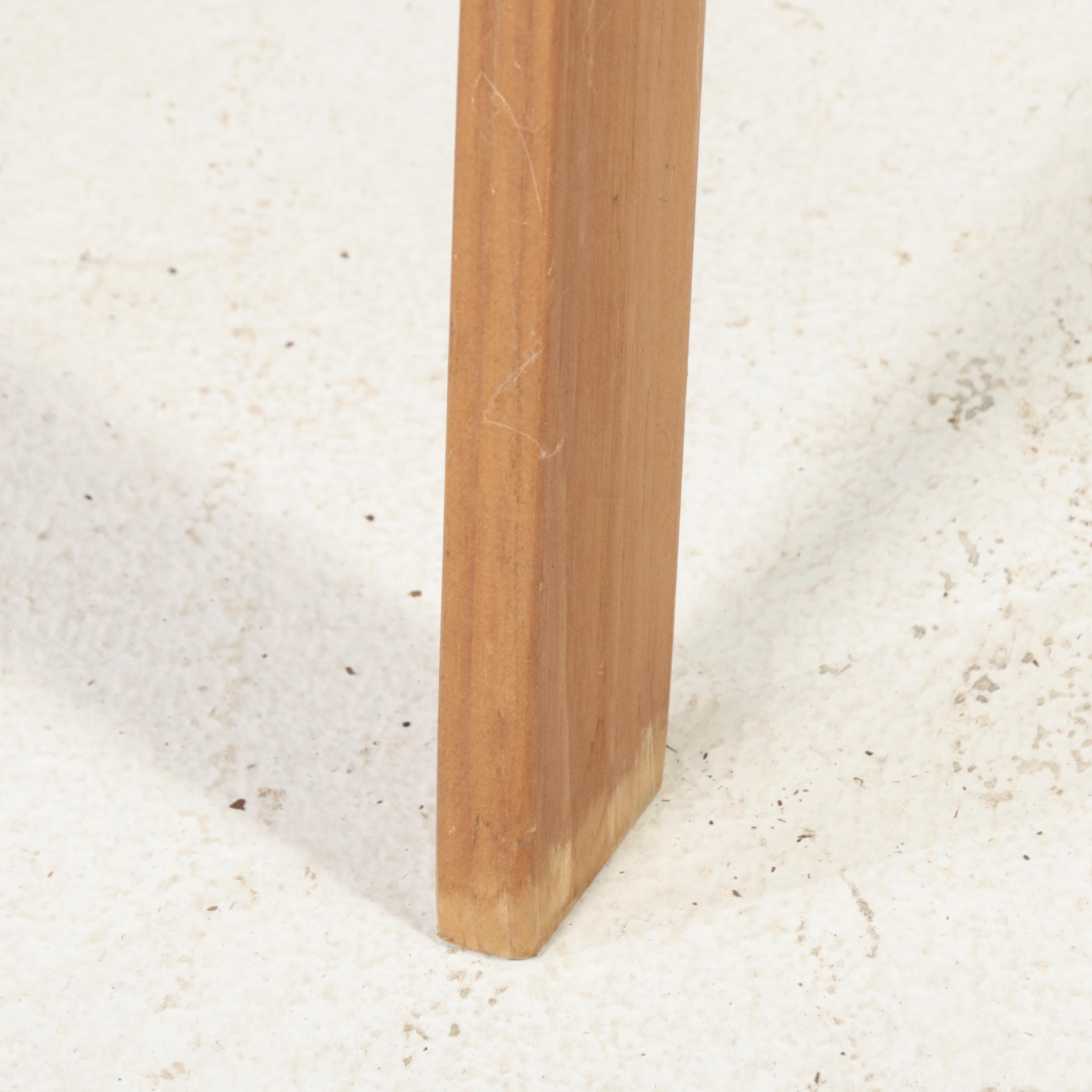 American Primitive Style Pine Two-Tier A-Frame Plant Stand, Late 20th Century