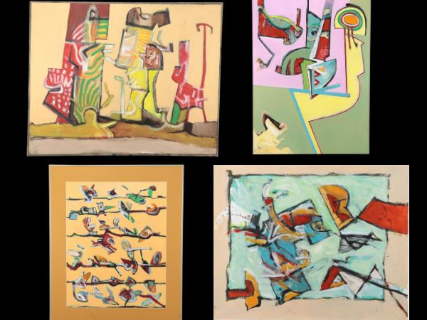 E X H I B I T: James L. Bruch Abstract & Modern Paintings