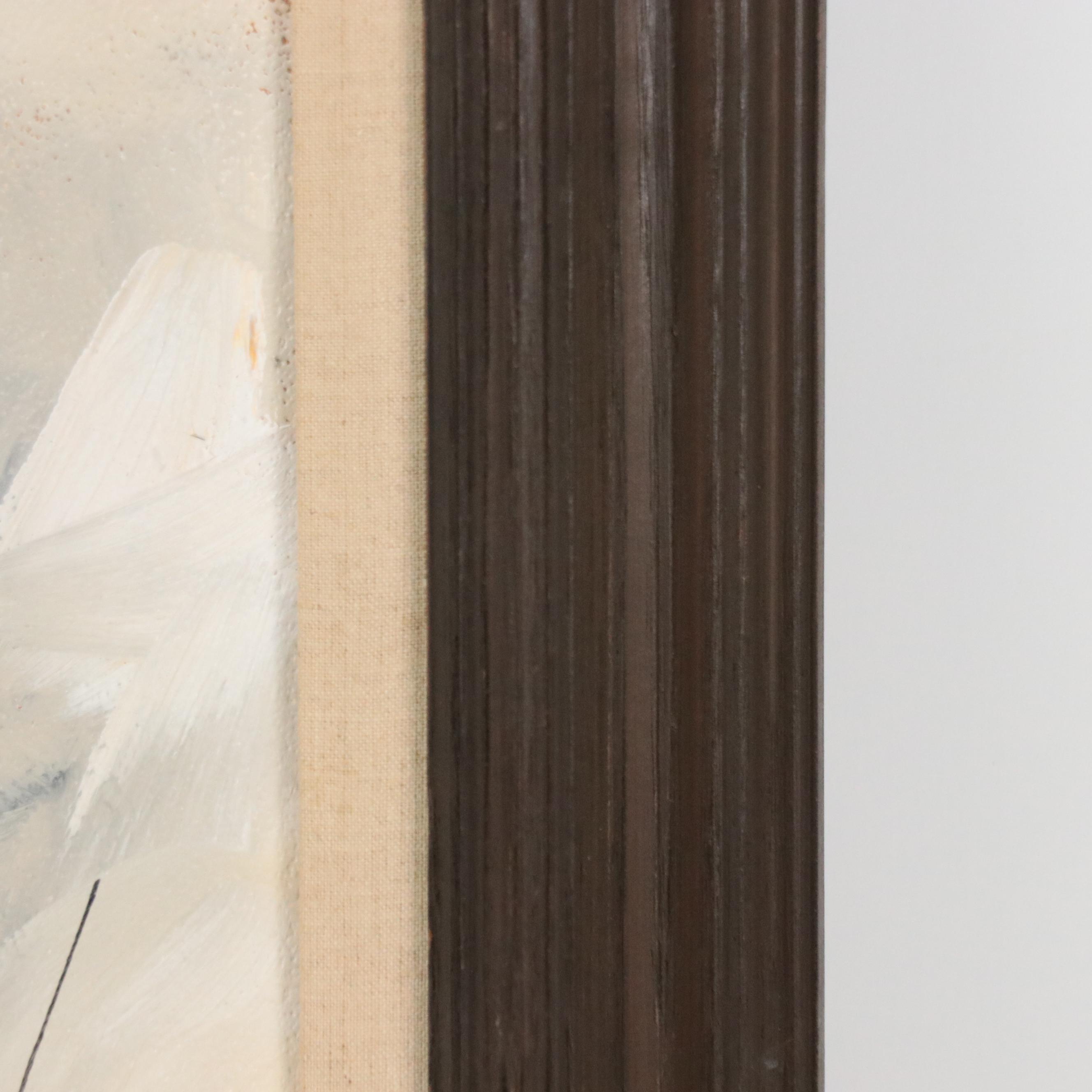 Louis Spiegel Clown Portrait Oil Painting, 1969